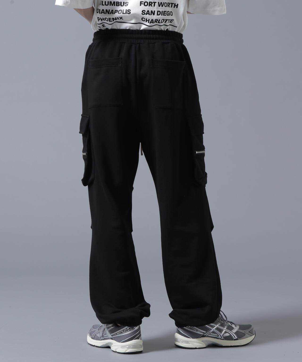WEB&DEPOT限定】DankeSchon/ダンケシェーン/SWEAT W-POCKET CARGO