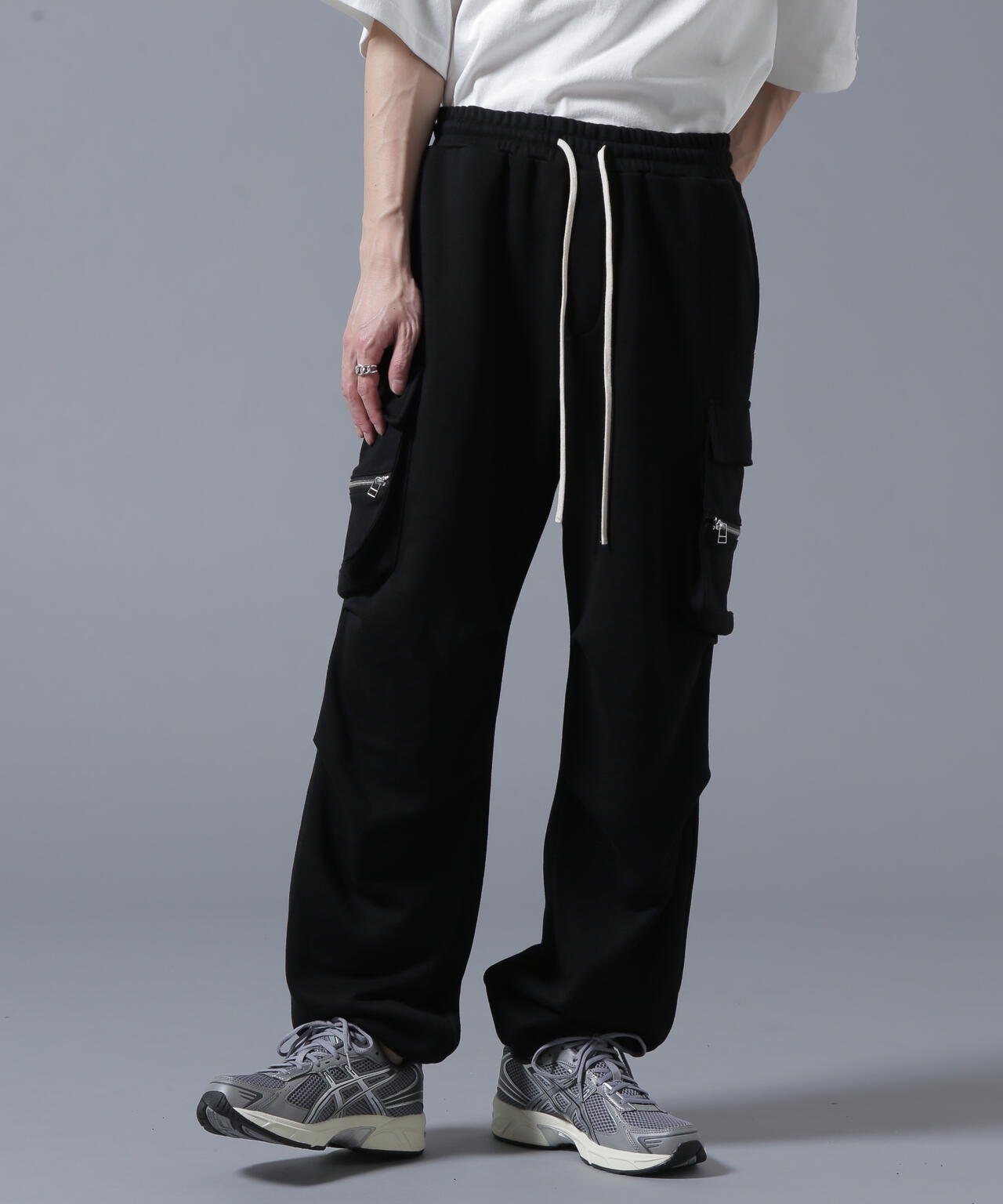 WEB&DEPOT限定】DankeSchon/ダンケシェーン/SWEAT W-POCKET CARGO