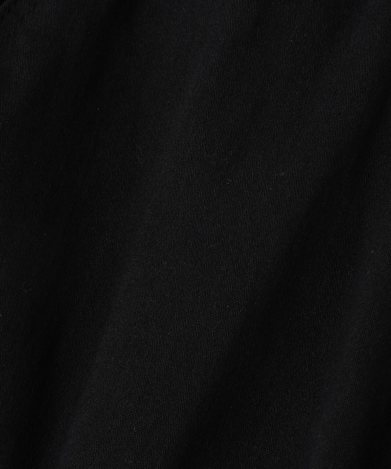 DankeSchon/ダンケシェーン/PREMIUM SUPER STRETCH TC BLACK FLAP ZIP CARGO PANTS