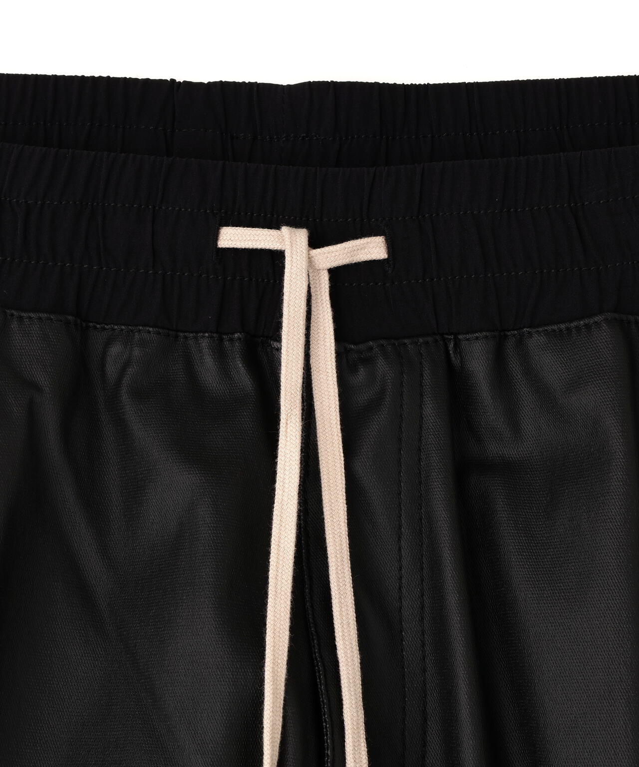 DankeSchon/ダンケシェーン/COATING FLAP ZIP POCKET PANTS