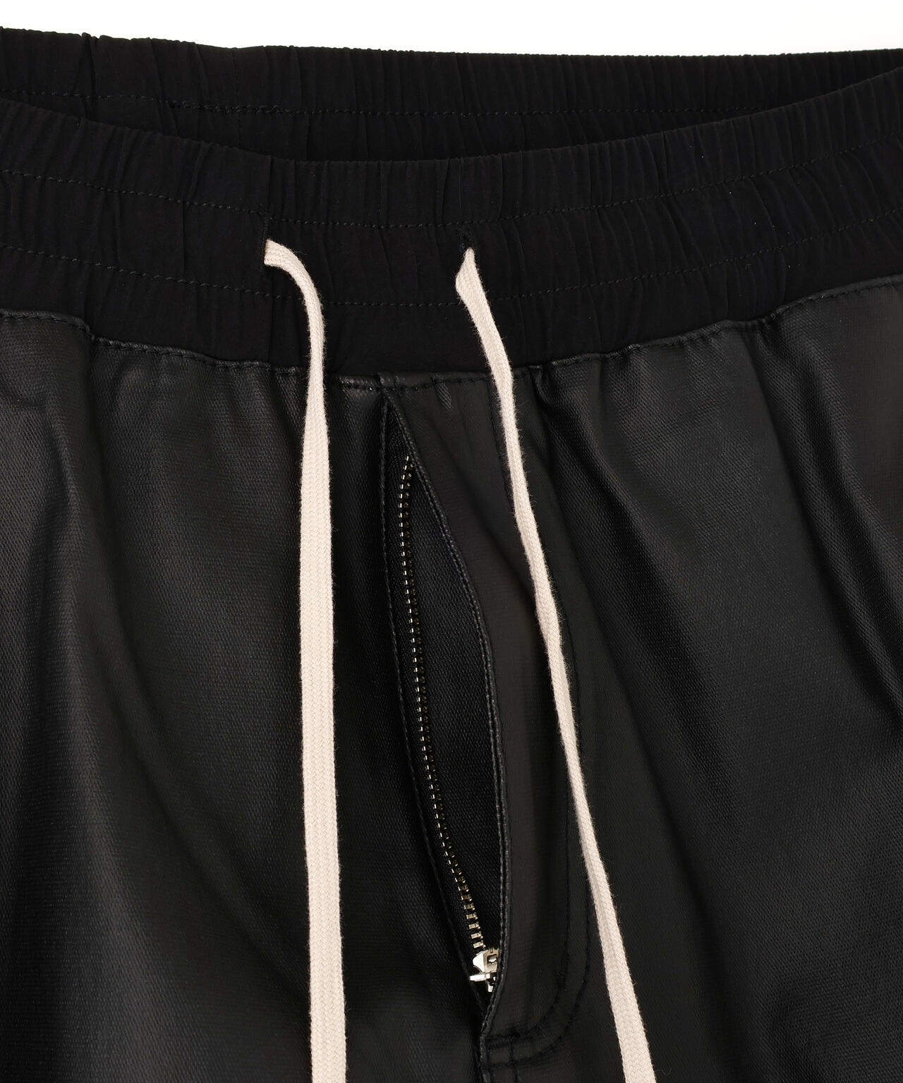 DankeSchon/ダンケシェーン/COATING FLAP ZIP POCKET PANTS