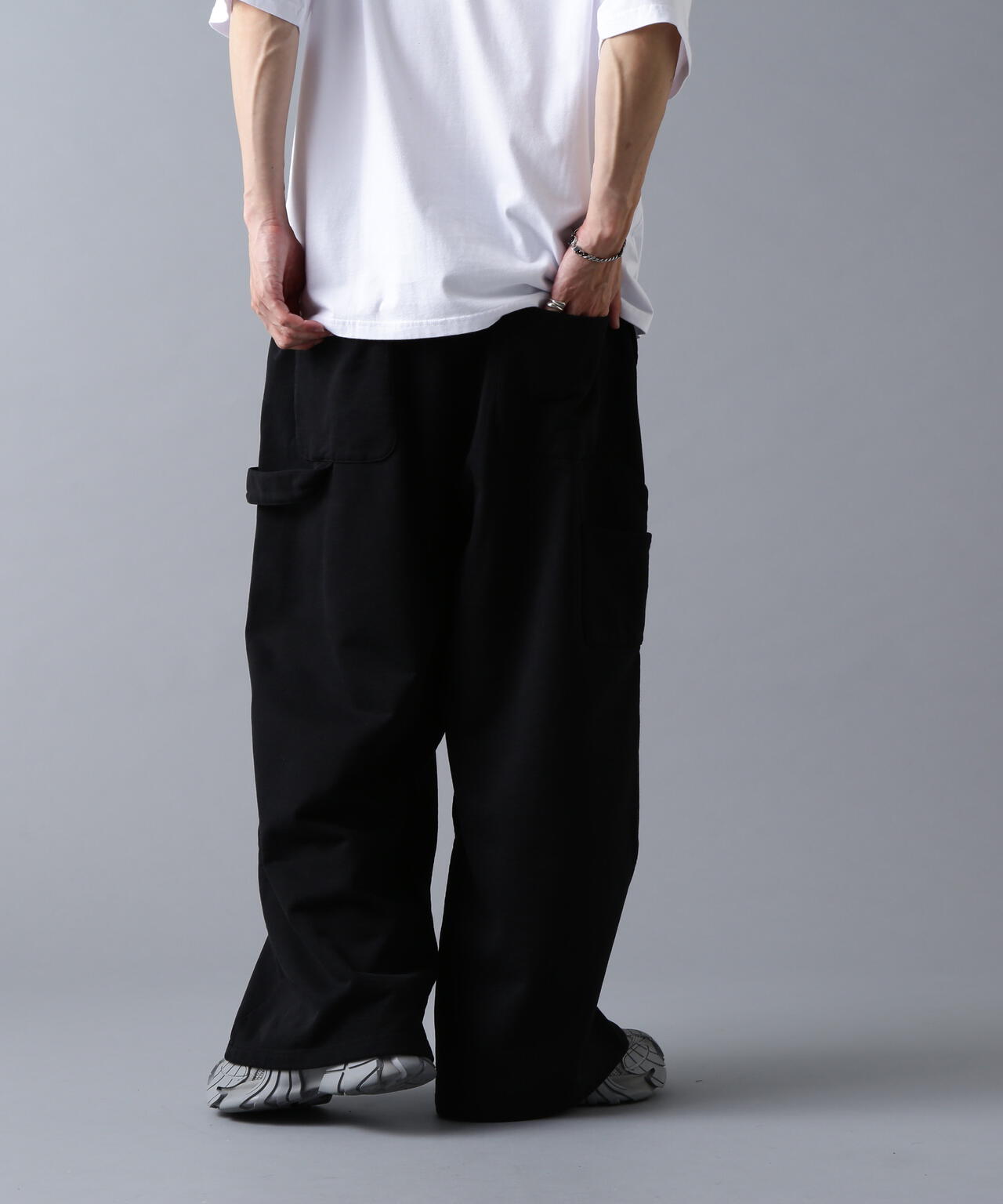 DankeSchon/ダンケシェーン/480HW SWEAT W-KNEE PAINTER PANTS