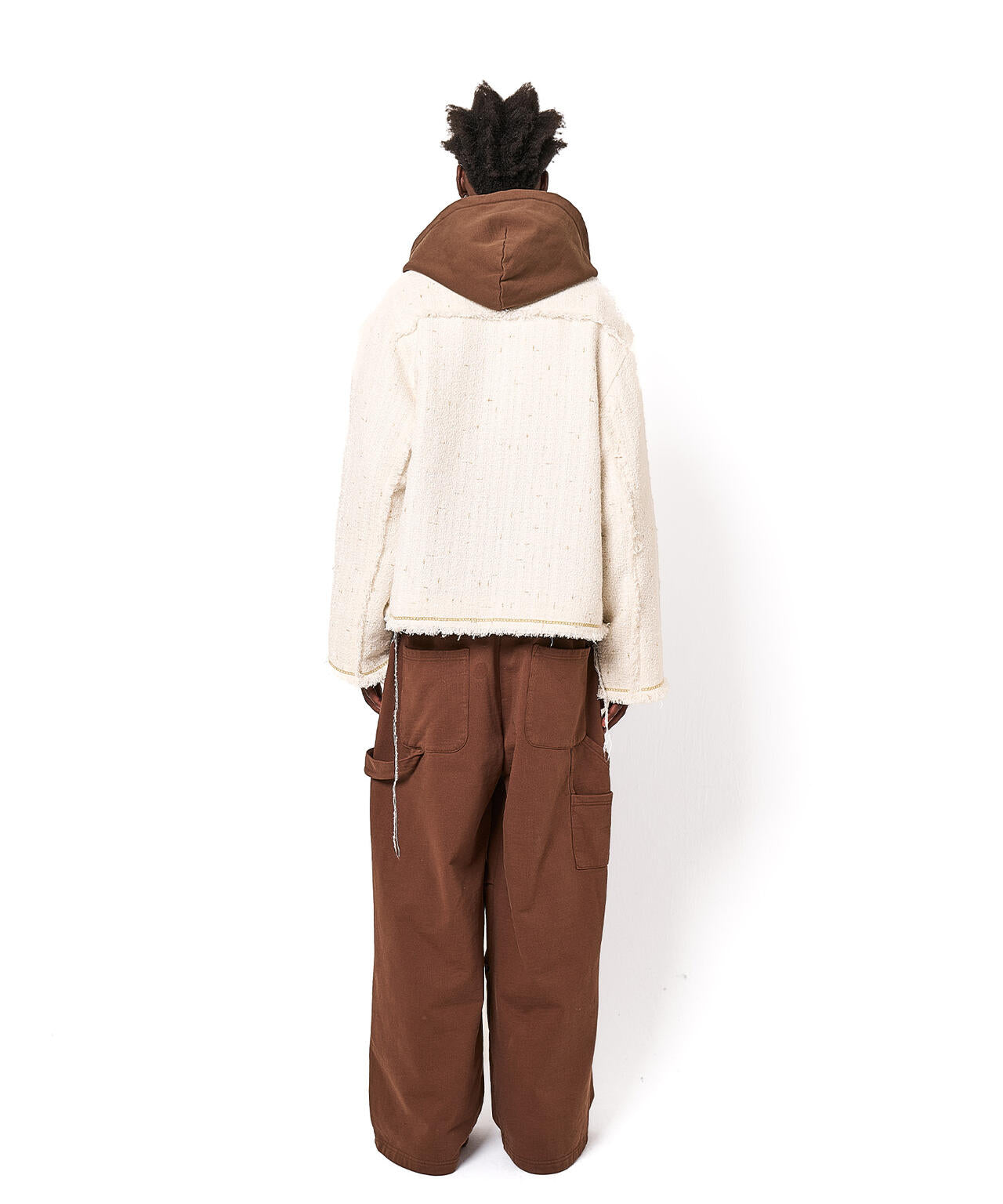 DankeSchon/ダンケシェーン/480HW SWEAT W-KNEE PAINTER PANTS