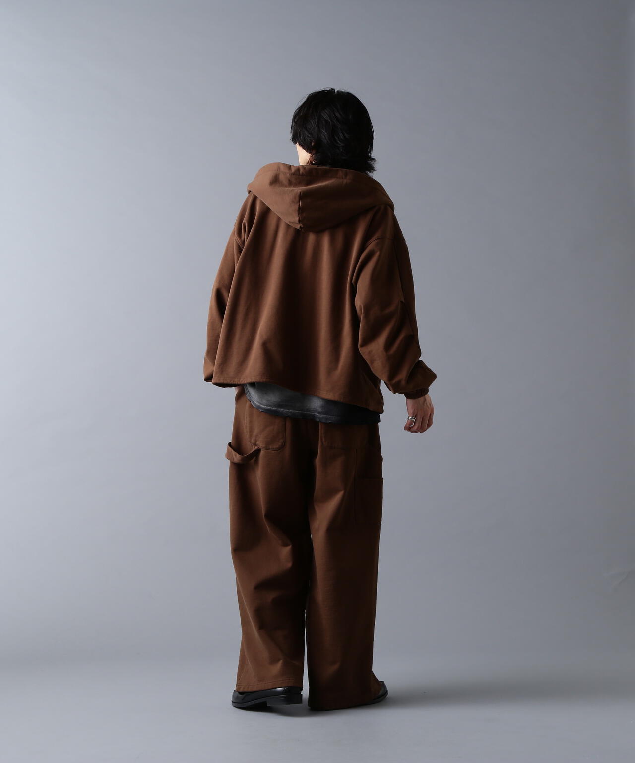 DankeSchon/ダンケシェーン/480HW SWEAT W-KNEE PAINTER PANTS