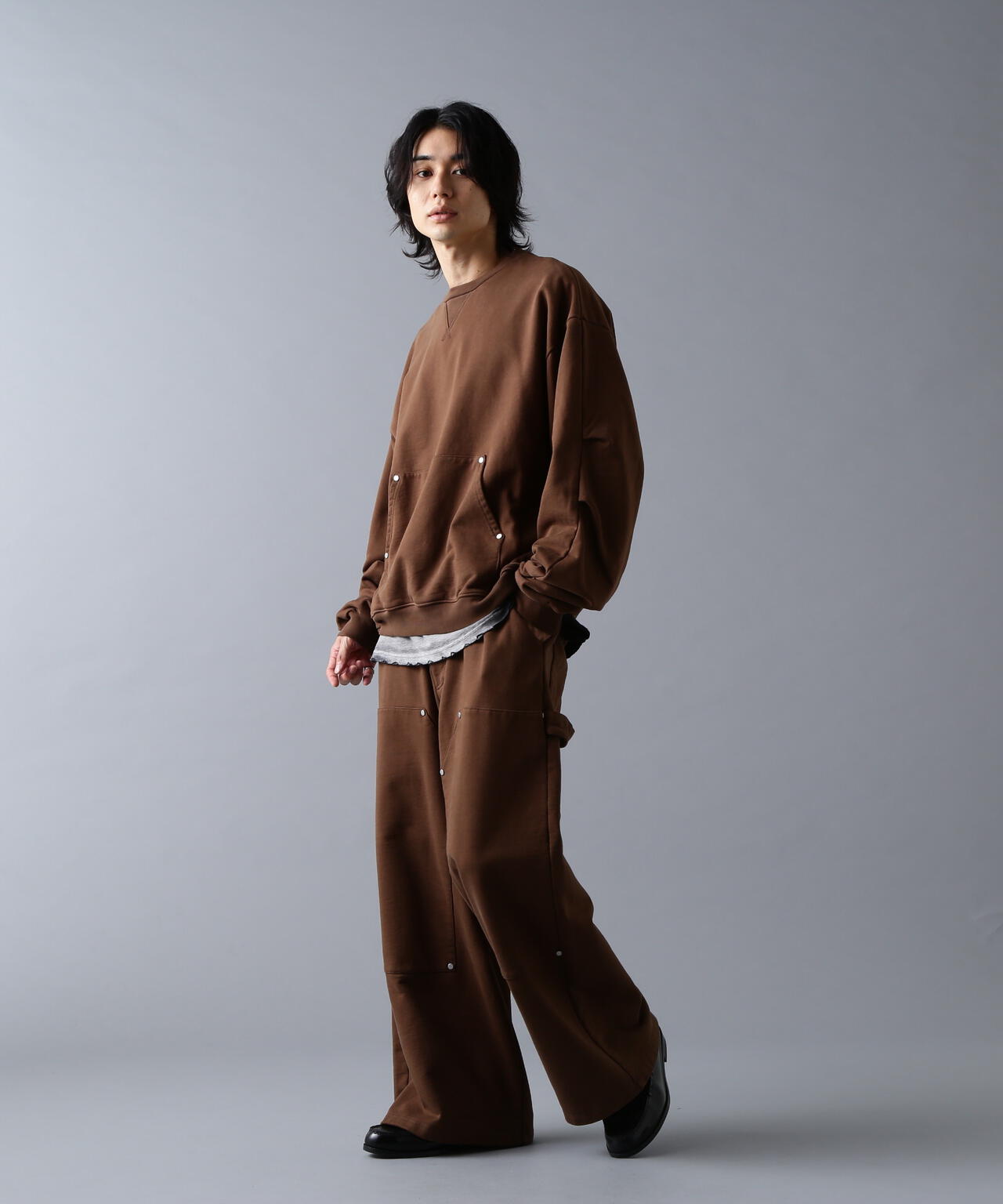 DankeSchon/ダンケシェーン/480HW SWEAT W-KNEE PAINTER PANTS | L.H.P