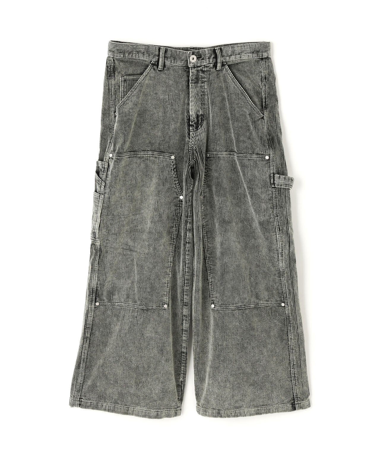 DankeSchon/ダンケシェーン/8WELL COURDUROY CHEMICAL W-KNEE PANTS