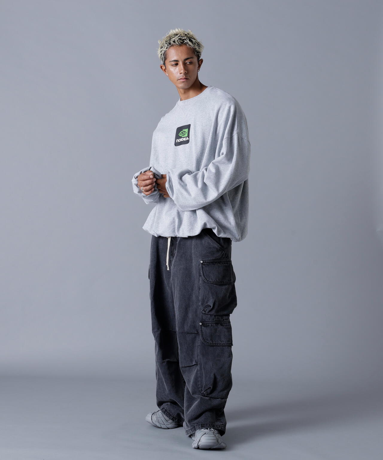 DankeSchon/ダンケシェーン/12OZ CHEMICAL DENIM CARGO PANTS | L.H.P