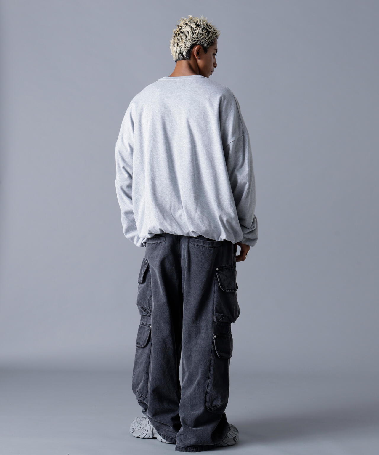 DankeSchon/ダンケシェーン/12OZ CHEMICAL DENIM CARGO PANTS
