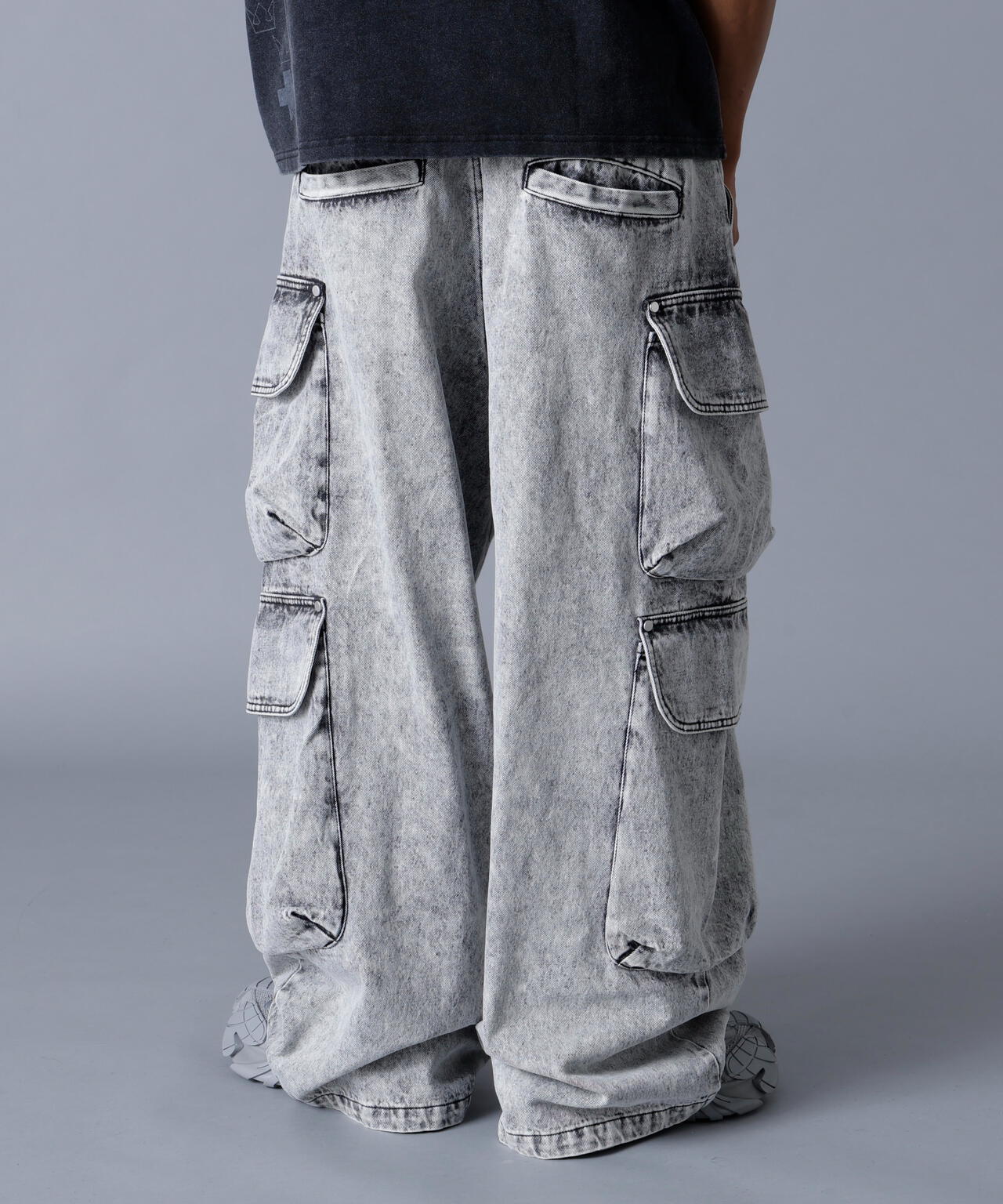 DankeSchon/ダンケシェーン/12OZ CHEMICAL DENIM CARGO PANTS | L.H.P