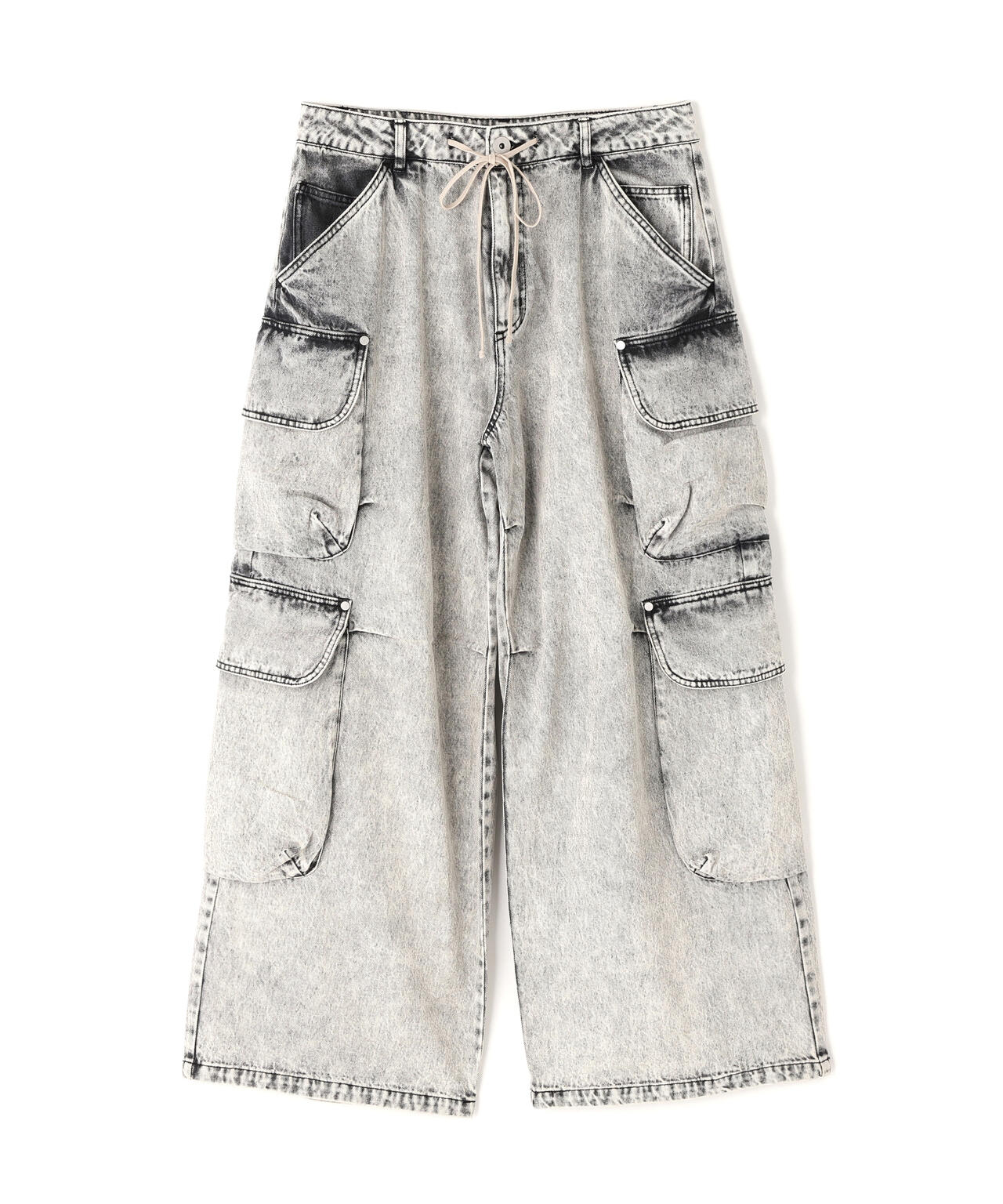 DankeSchon/ダンケシェーン/12OZ CHEMICAL DENIM CARGO PANTS | L.H.P