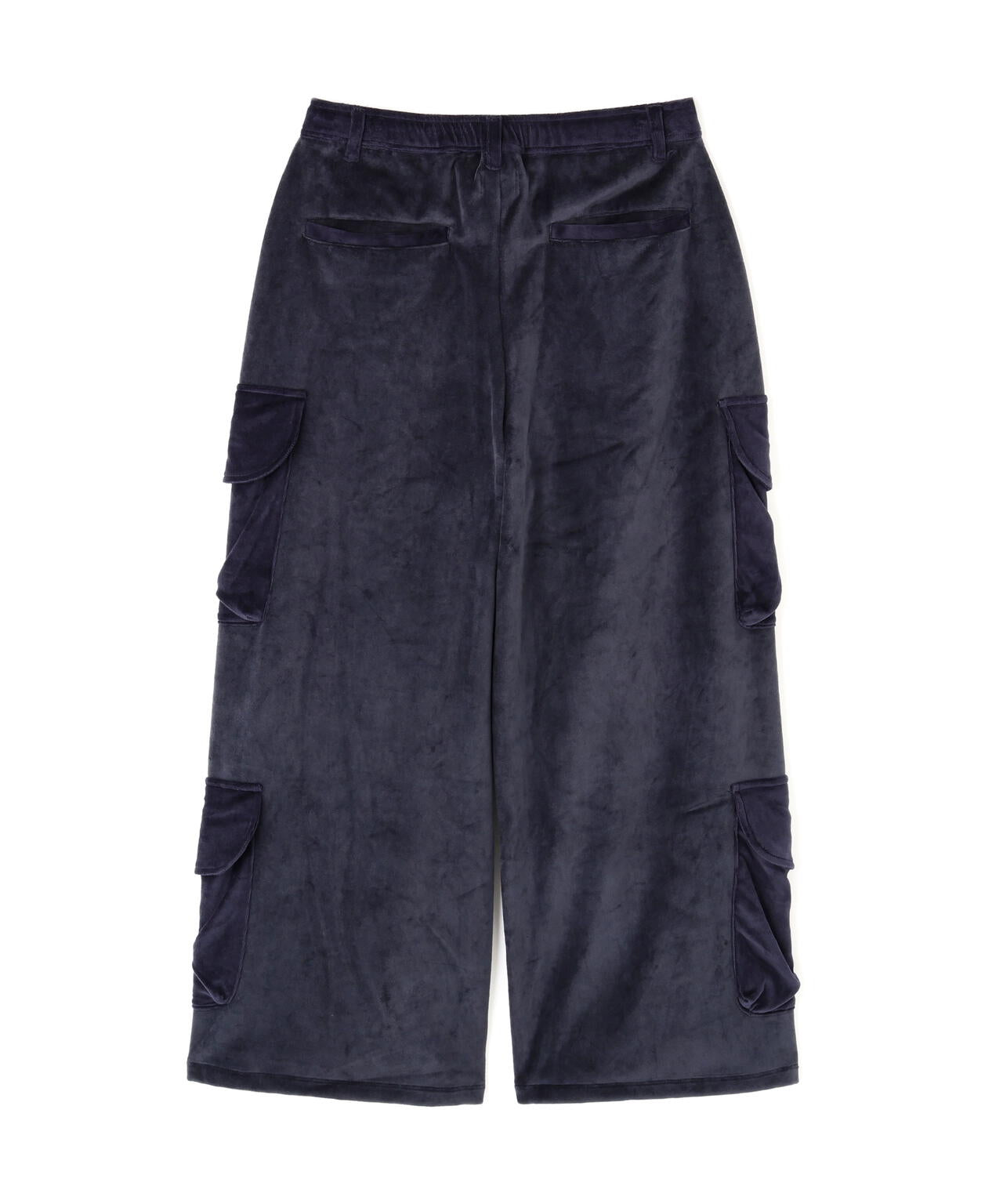 DankeSchon/ダンケシェーン/WFACE VELOUR FLARE CARGO PANTS | L.H.P