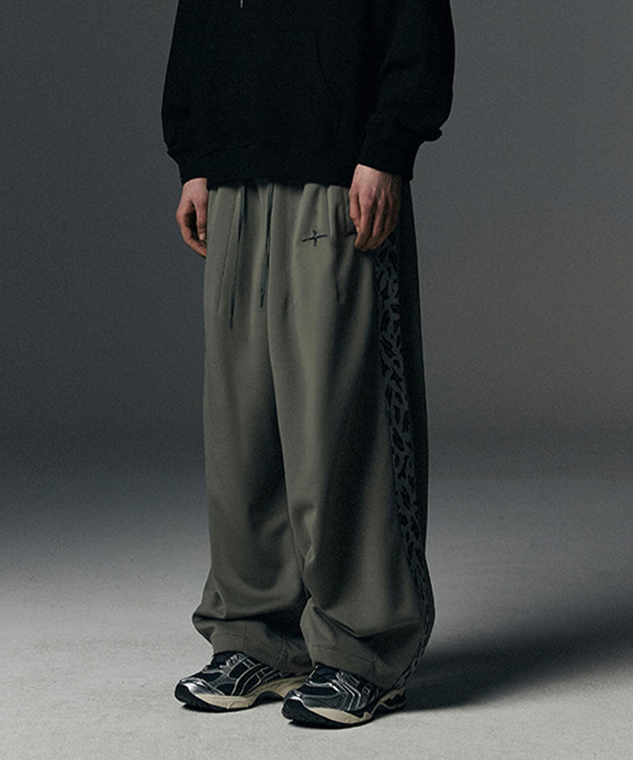 NOT4NERD/ノットフォーナード/LEOPARD LINE BALLOON PANTS