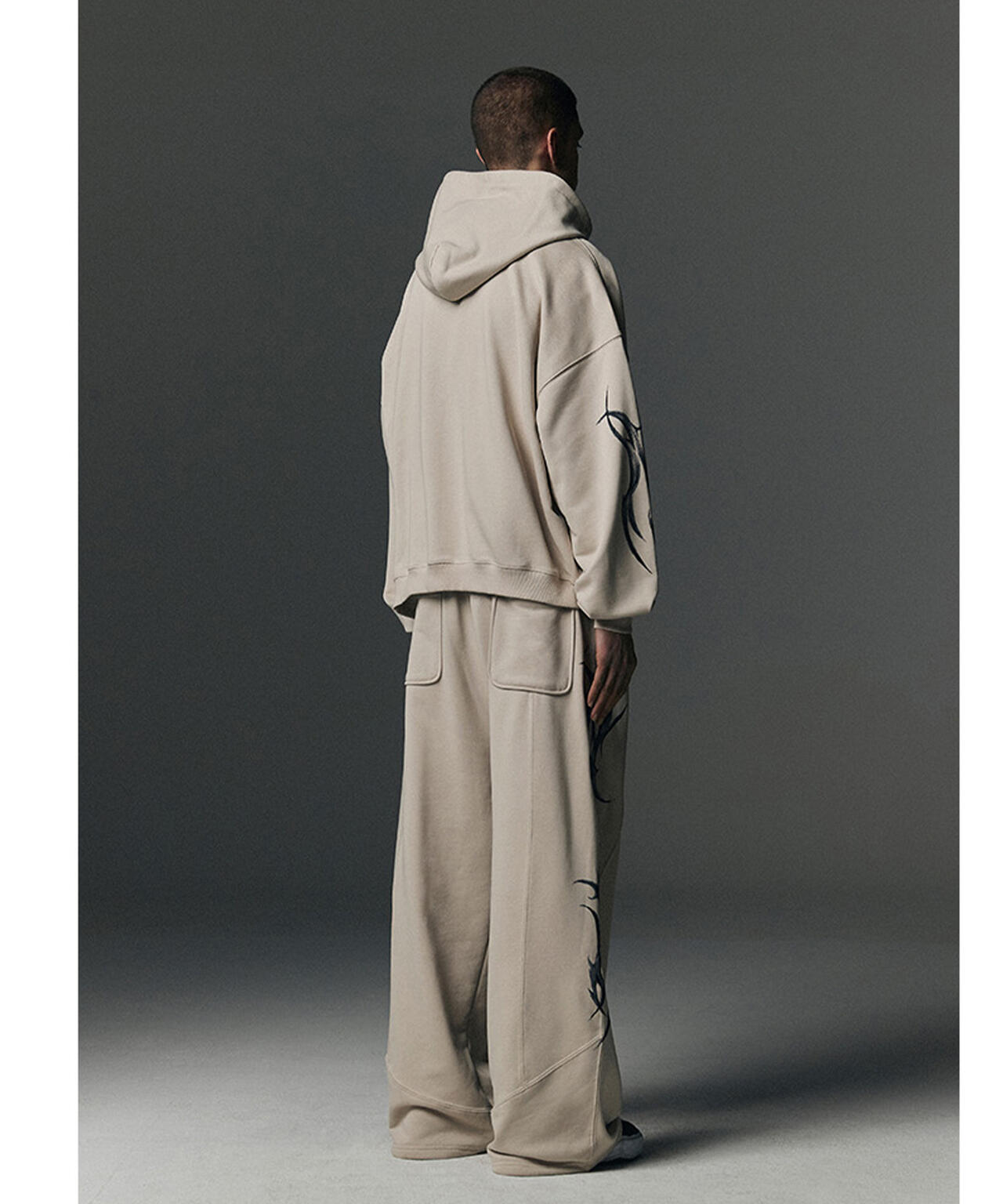 NOT4NERD/ノットフォーナード/DAGGER TRIBAL LOGO SWEAT PANTS