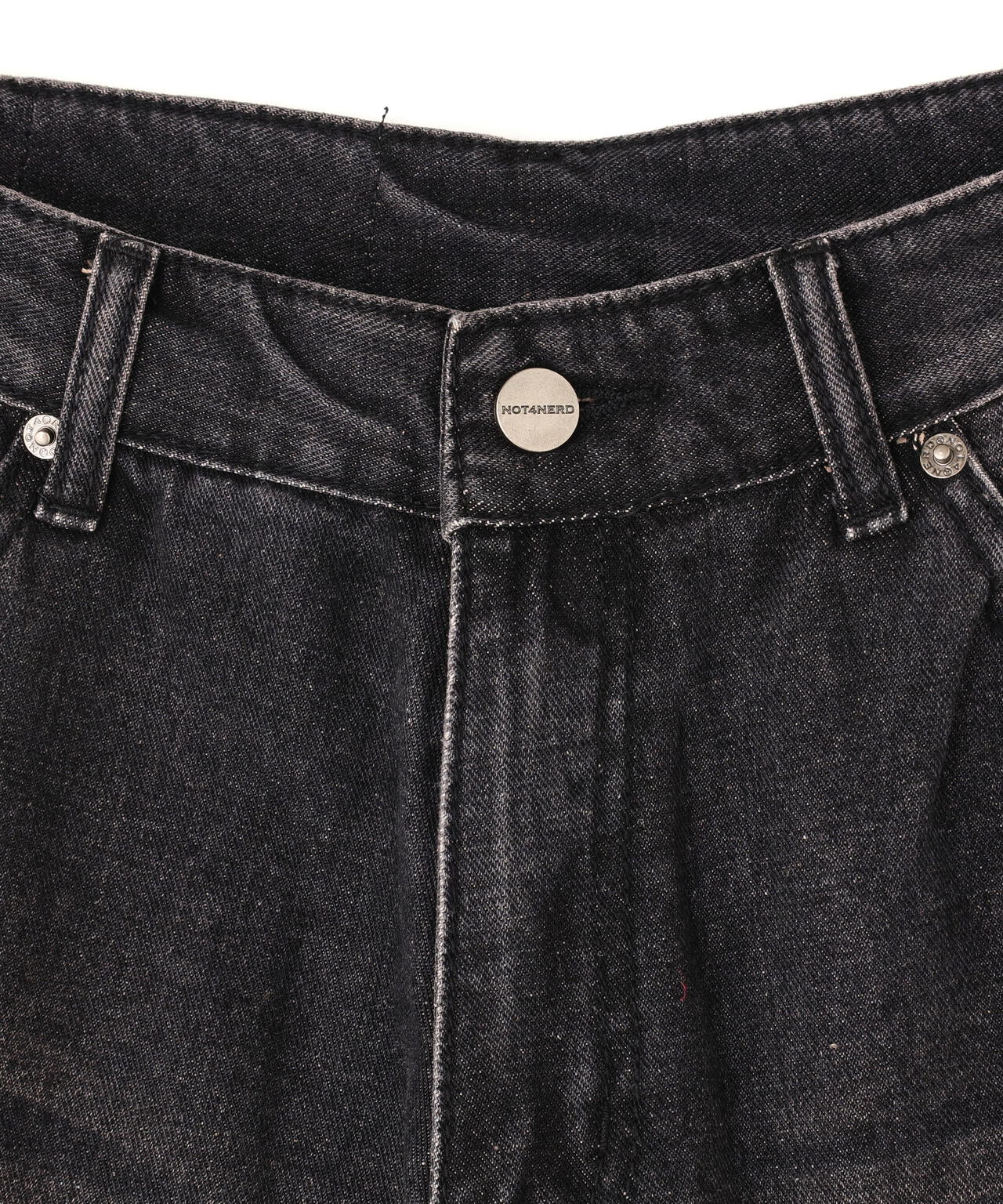 NOT4NERD/ノットフォーナード/THORNS LINE CUT OFF SHORTS