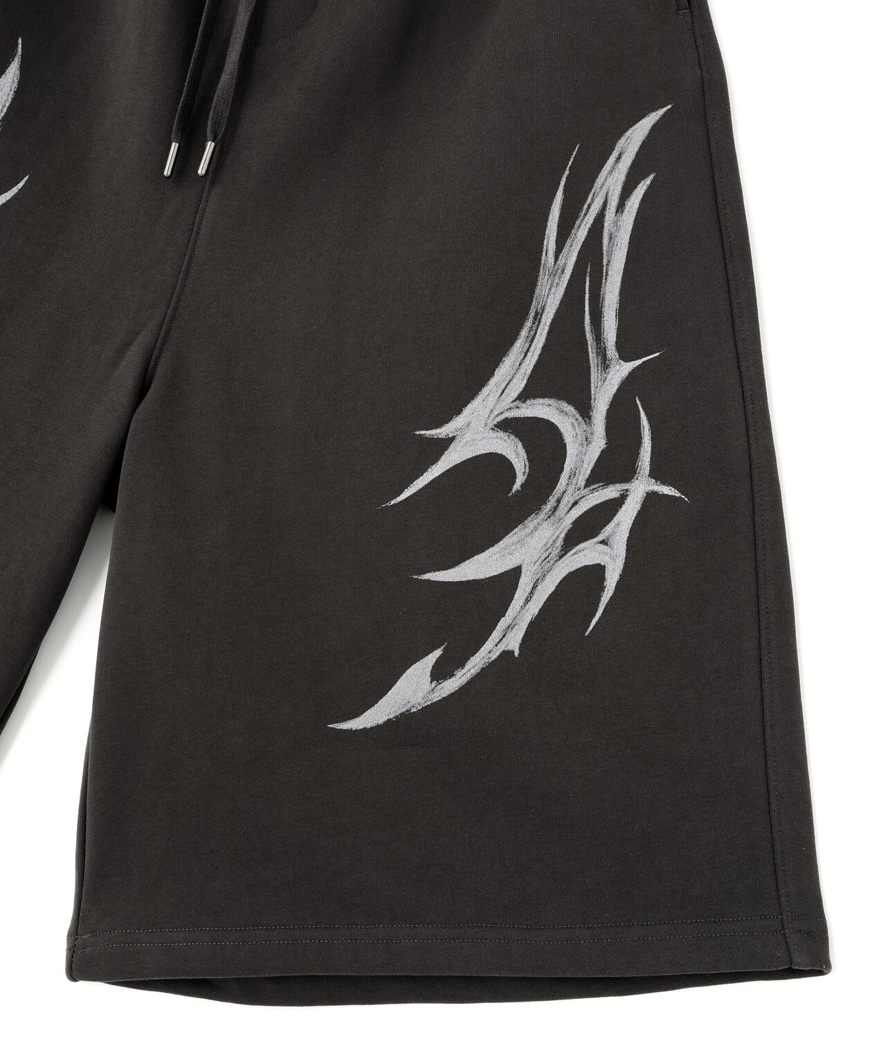 NOT4NERD/ノットフォーナード/TRIBAL BERMUDA SWEAT SHORTS