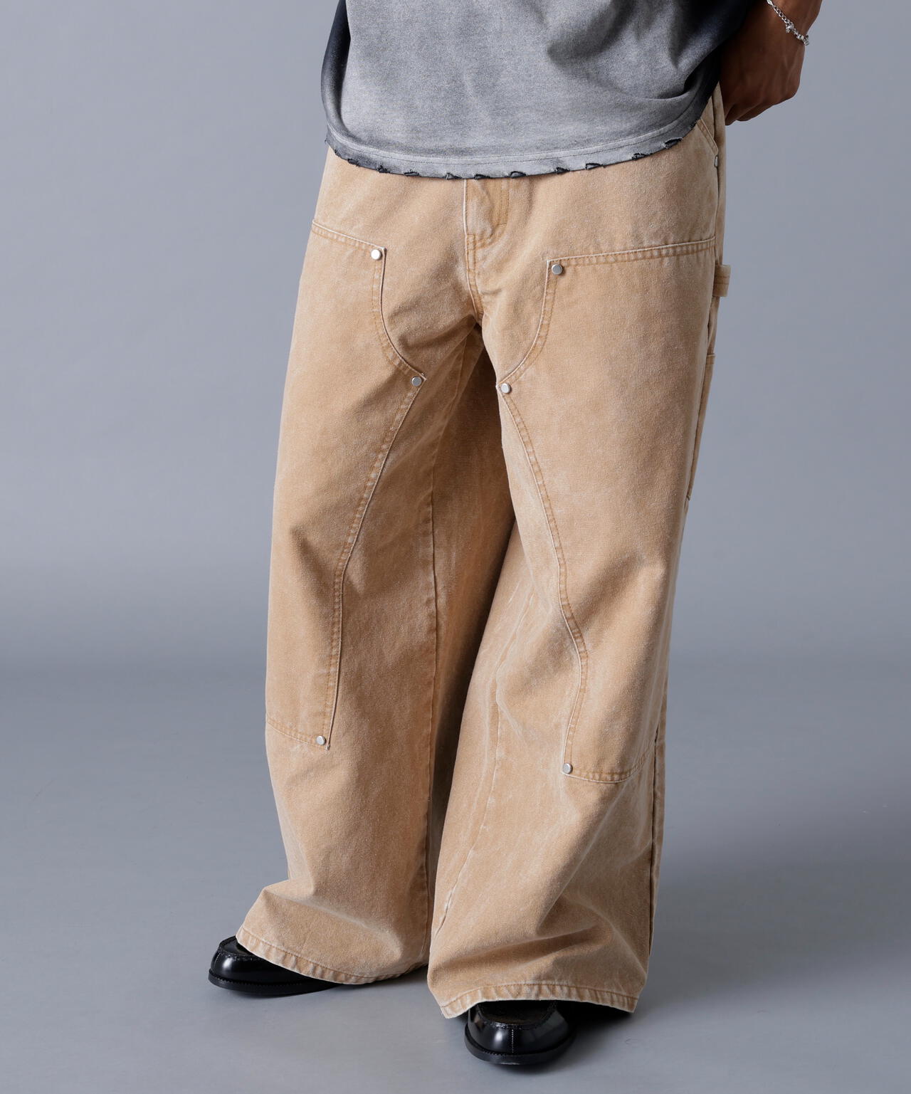 DankeSchon/ダンケシェーン/DUCK W-KNEE PANTS | L.H.P