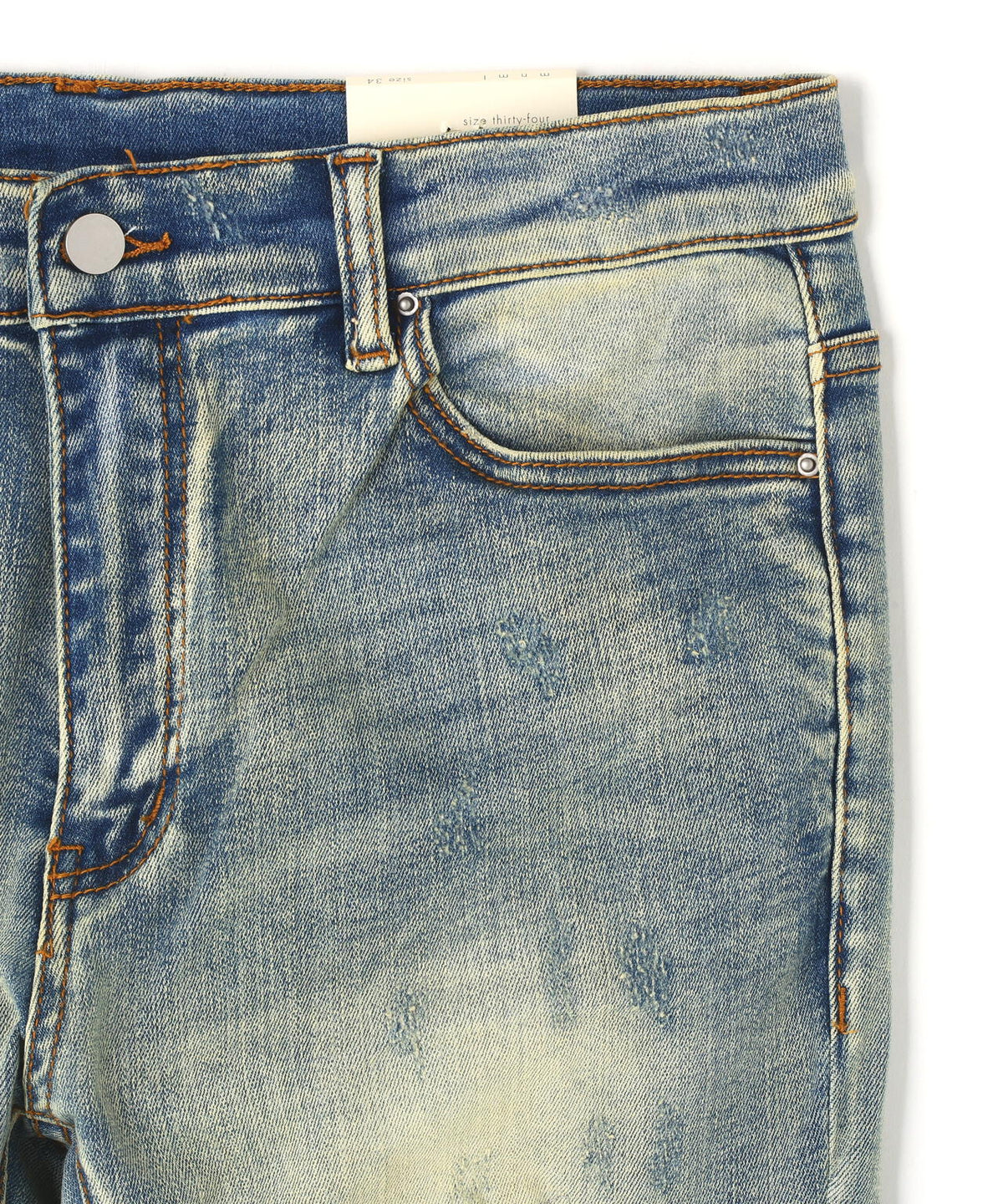 mnml/ミニマル/リペアデニムパンツ/X214 STRETCH DENIM(M2020-D857)