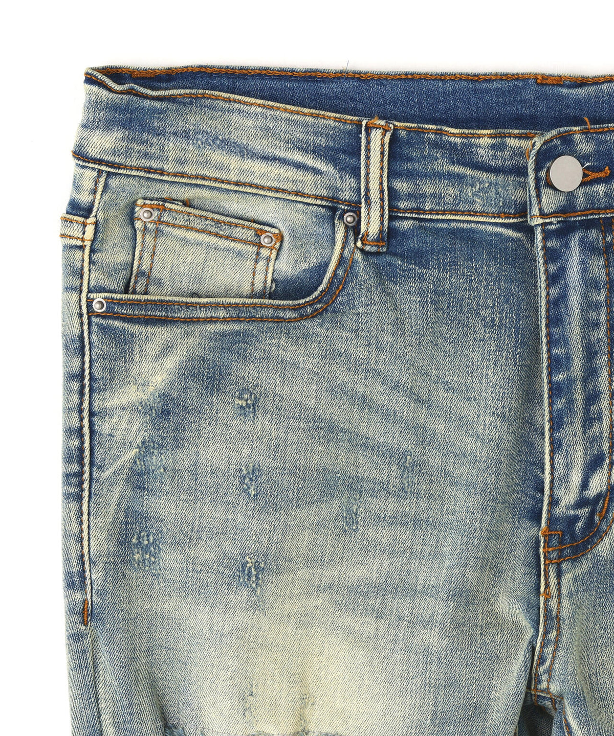 mnml/ミニマル/リペアデニムパンツ/X214 STRETCH DENIM(M2020-D857)
