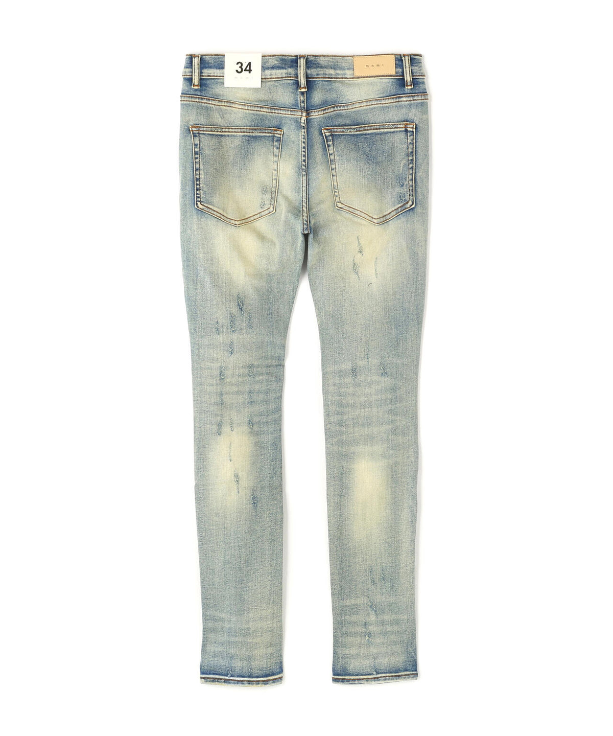mnml/ミニマル/リペアデニムパンツ/X214 STRETCH DENIM(M2020-D857)