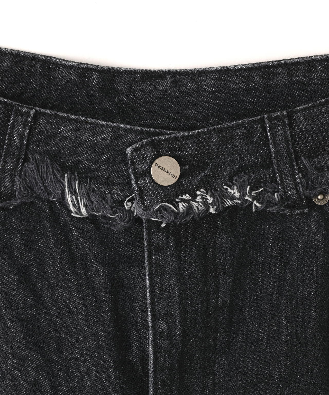NOT4NERD/ノットフォーナード/MULTI CUT OFF CURVED DENIM PANTS