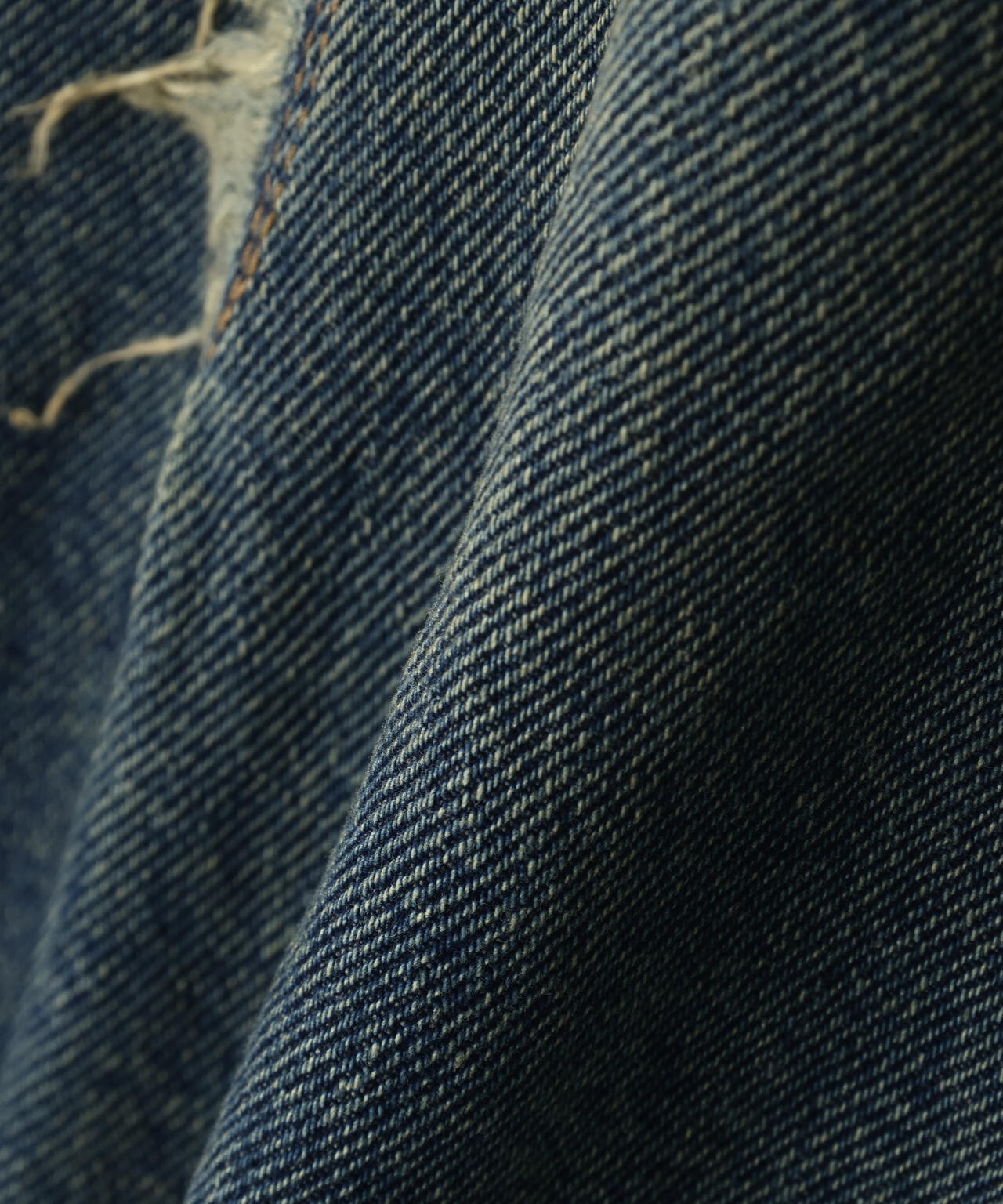 NOT4NERD/ノットフォーナード/MULTI CUT OFF CURVED DENIM PANTS