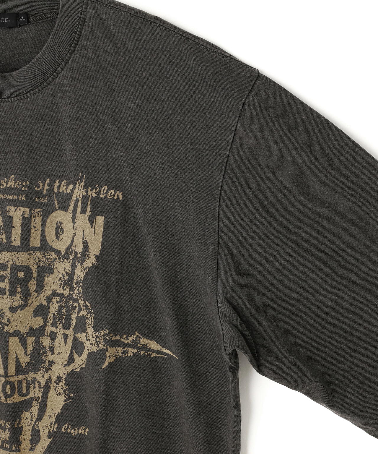 NOT4NERD/ノットフォーナード/POSTER ASHEN DAWN PIGMENT L/S TEE