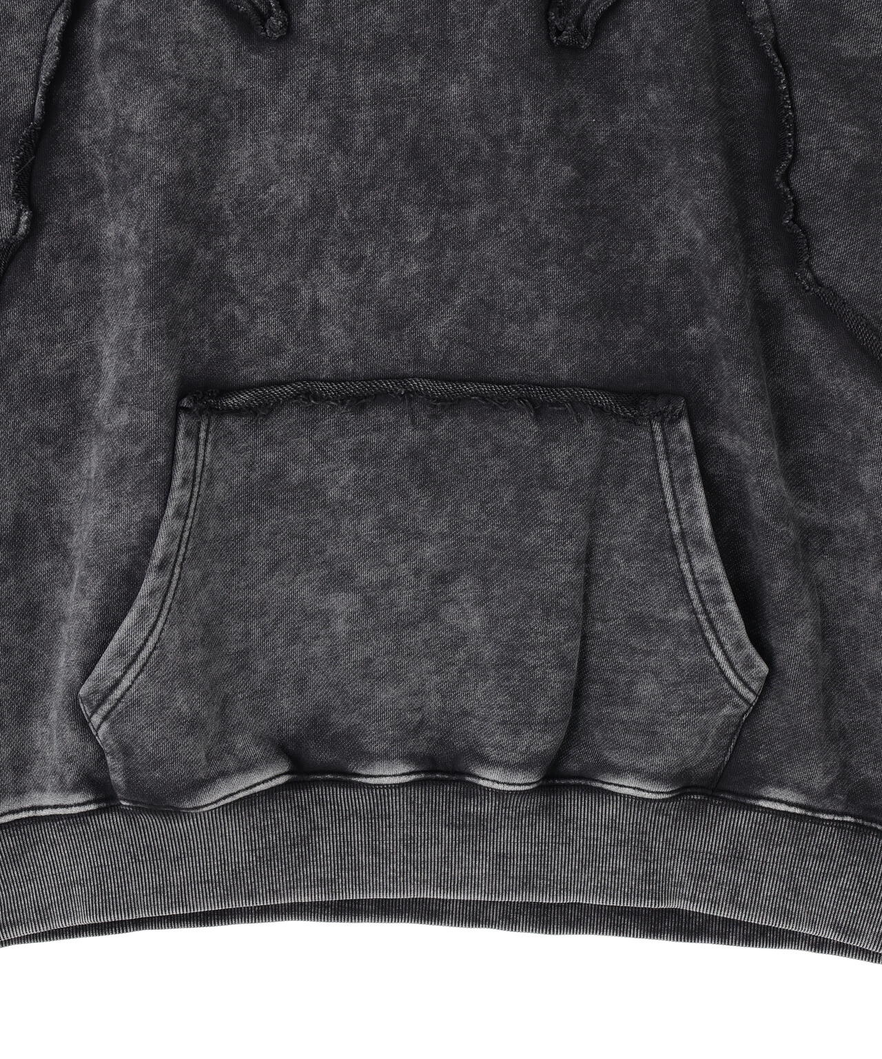 エルエイチピー（LHP）/NOT4NERD／ノットフォーナード／4 SYMBOL SALT WASHING INCISION NOT4NERD/ノットフォーナード/4 SYMBOL SALT WASHING INCISION HOODIE