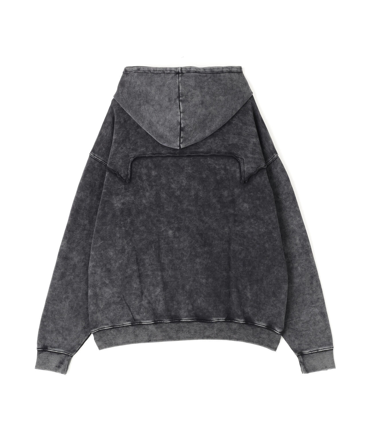 NOT4NERD/ノットフォーナード/4 SYMBOL SALT WASHING INCISION HOODIE