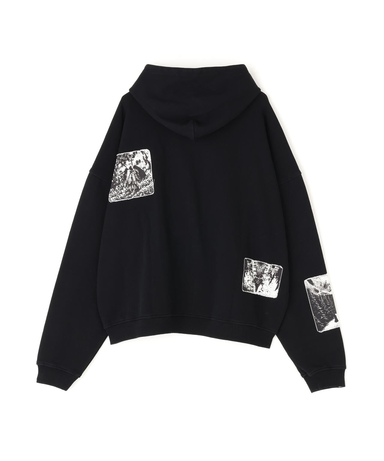 NOT4NERD/ノットフォーナード/CEMETERY PATCH ZIP UP HOODIE