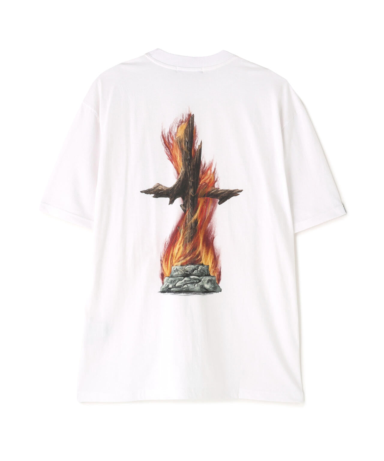 NOT4NERD/ノットフォーナード/BURNNING STAKE T-SHIRT BROWN