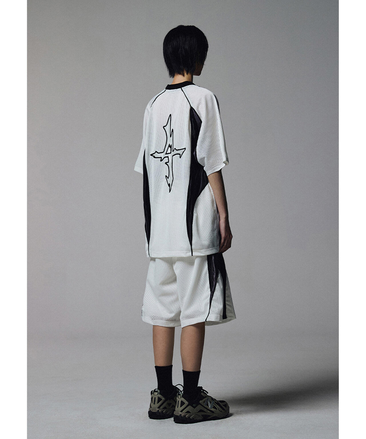 NOT4NERD/ノットフォーナード/4 SYMBOL COLOUR MESH T-SHIRT