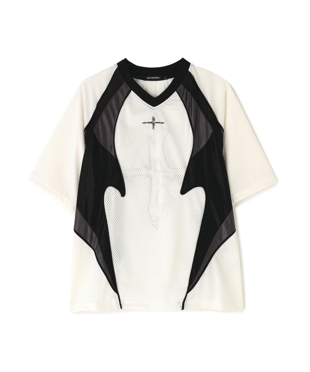 NOT4NERD/ノットフォーナード/4 SYMBOL COLOUR MESH T-SHIRT