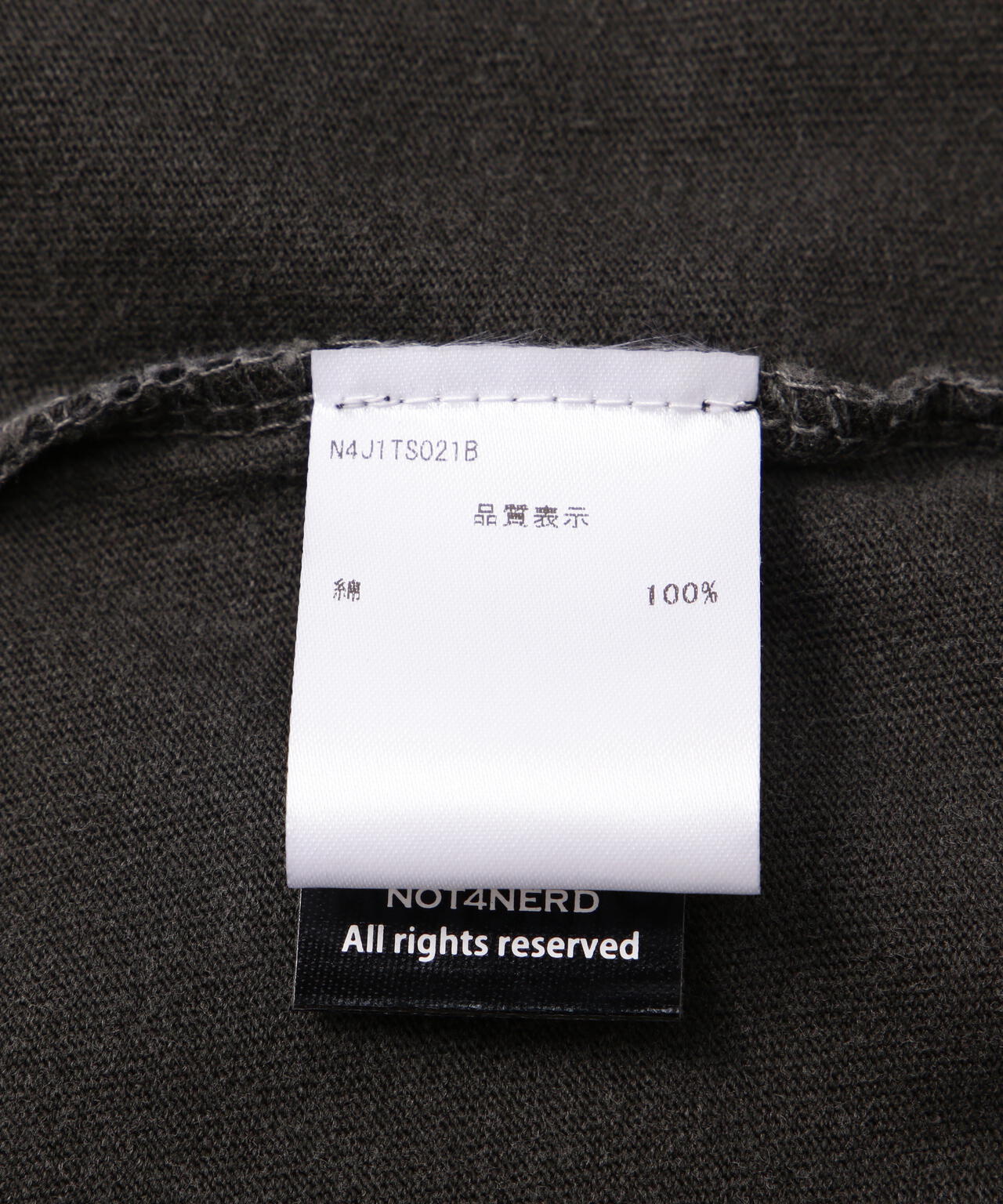 NOT4NERD/ノットフォーナード/PUNISHMENT PIGMENT T