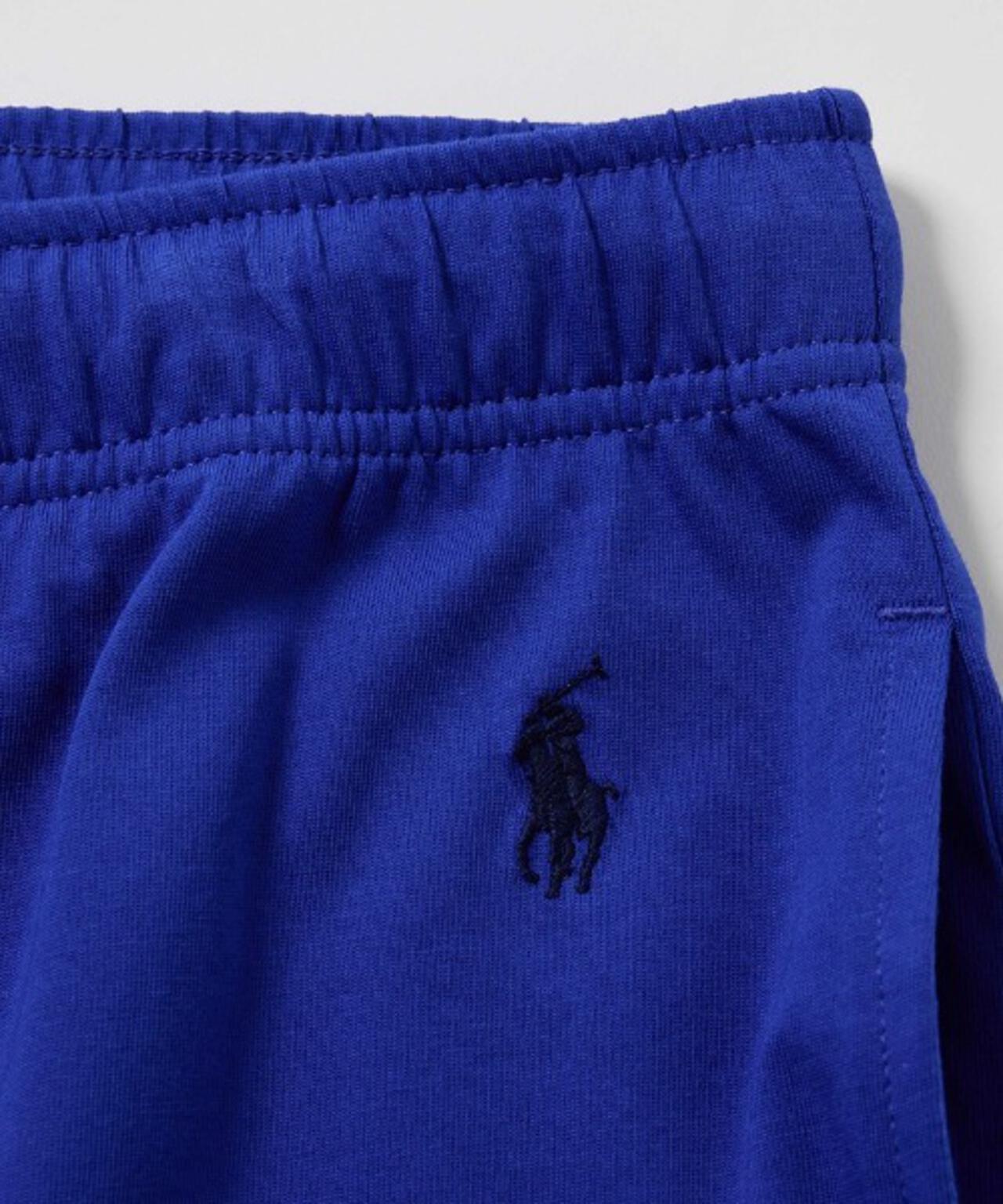 未使用　柔らか素材　ポロラルフローレン ブルー サイズL マルチポニー POLO RALPH LAUREN KING SIZE 大きいサイズのポロ ラルフローレン