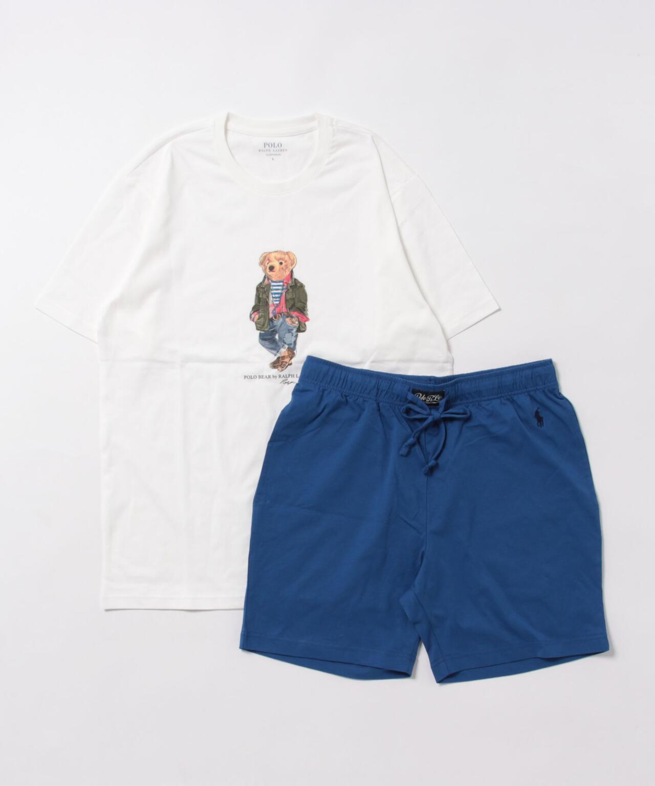 未使用　柔らか素材　ポロラルフローレン ブルー サイズL マルチポニー POLO RALPH LAUREN KING SIZE 大きいサイズのポロ ラルフローレン