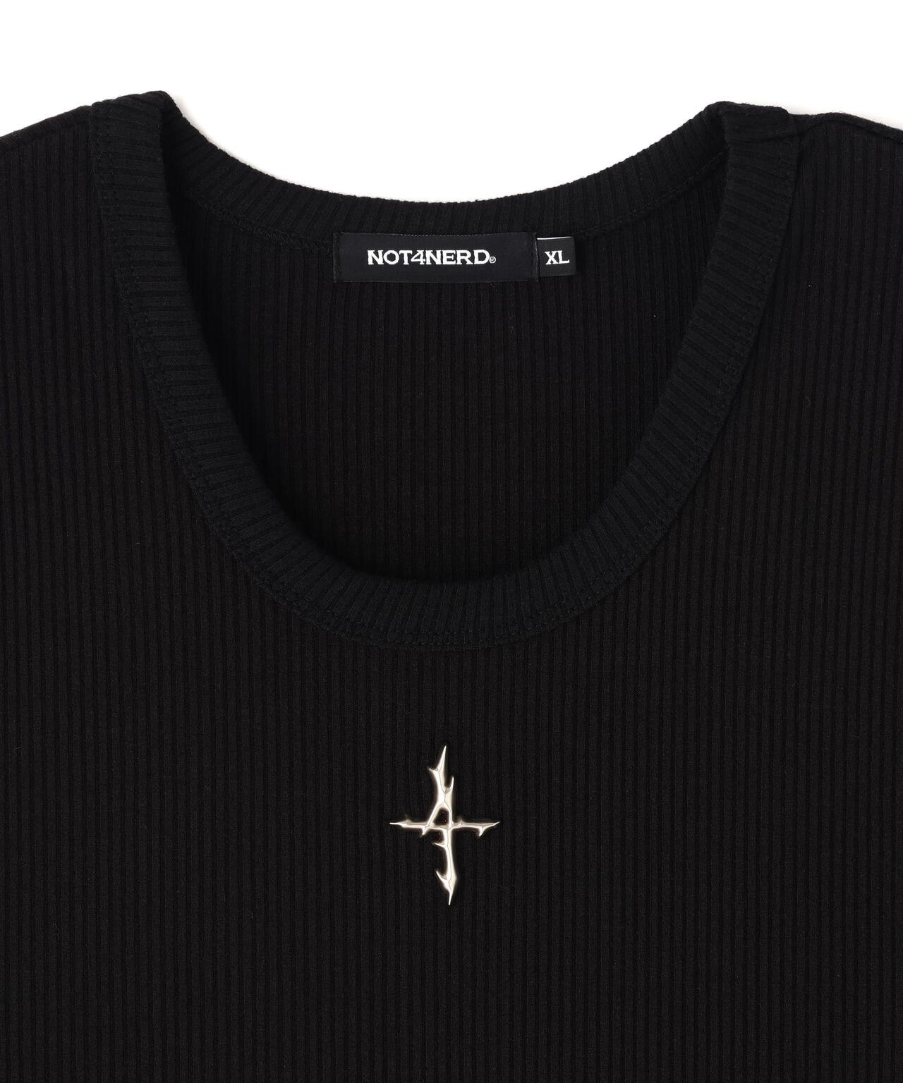 NOT4NERD/ノットフォーナード/4 SYMBOL RIBBED SLEEVELESS | L.H.P