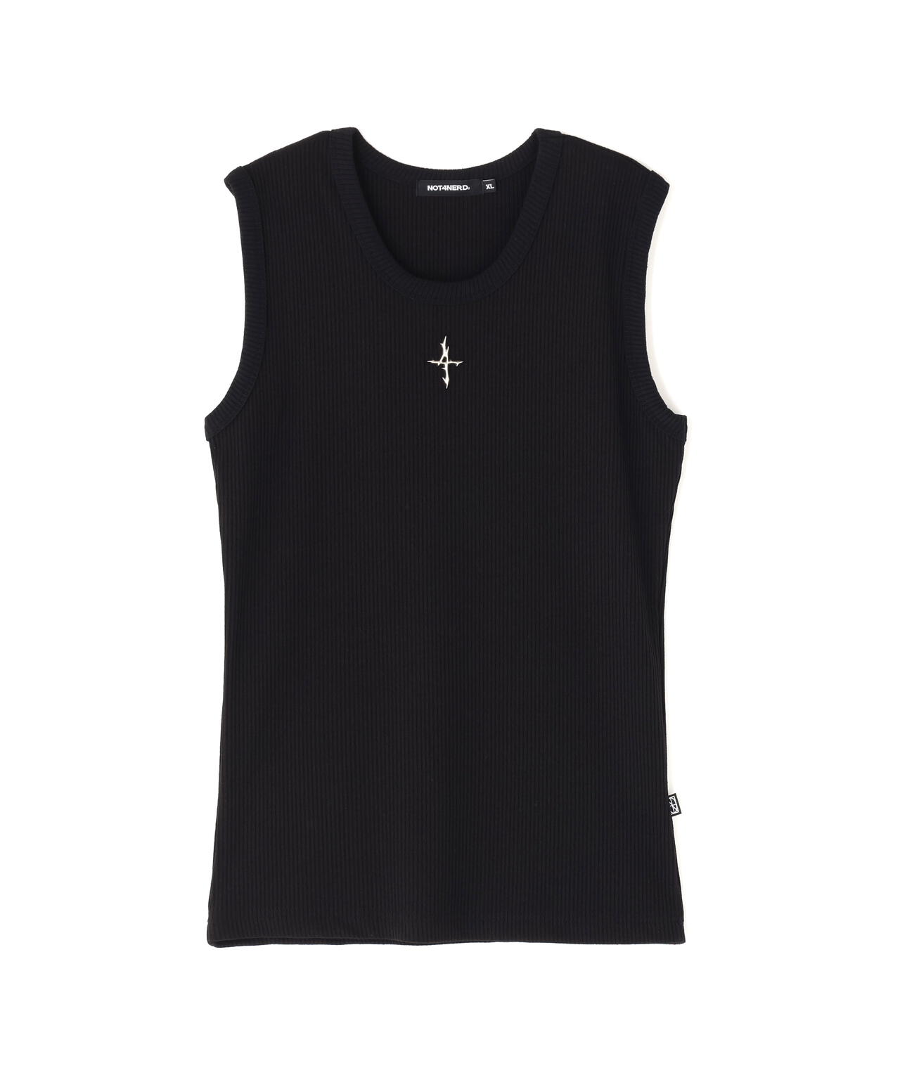 NOT4NERD/ノットフォーナード/4 SYMBOL RIBBED SLEEVELESS | L.H.P