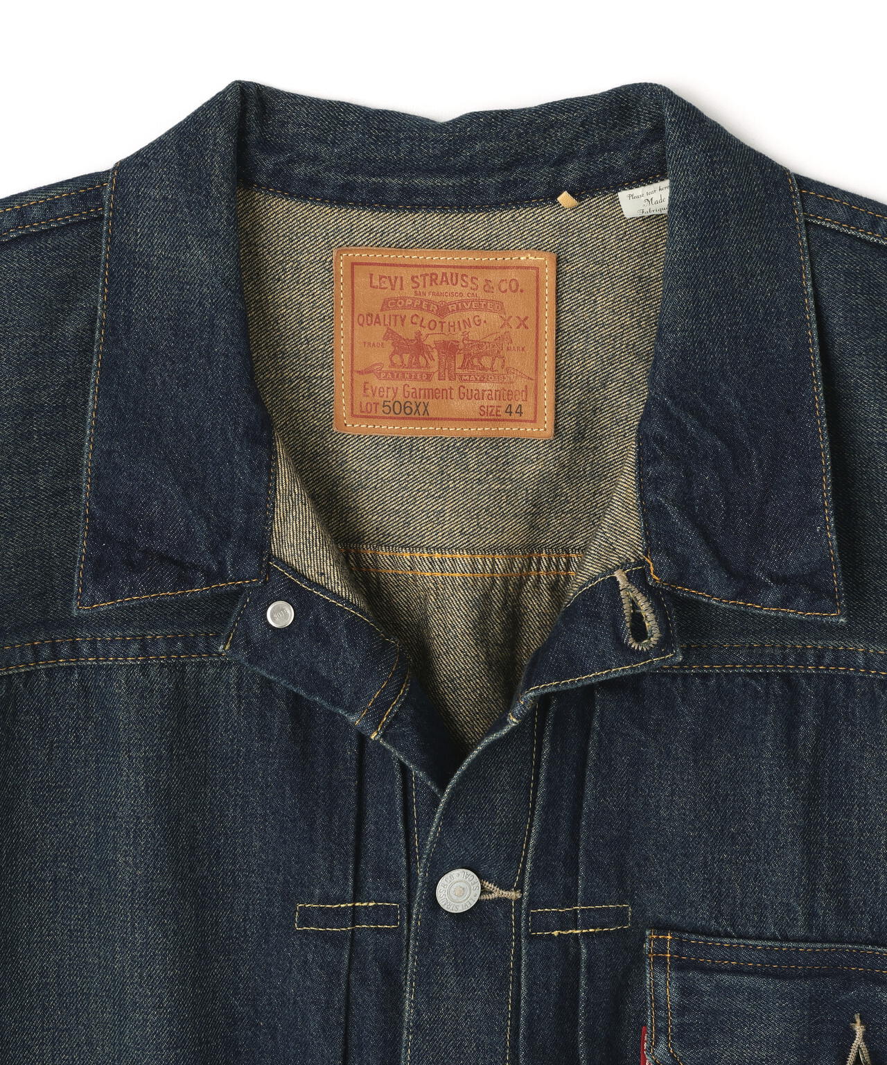 ジャケット・アウター LEVI'S VINTAGE CLOTHING 1936 TYPE1 JKT Levi's® Vintage Clothing 1936 Type I Jacket Rigid
