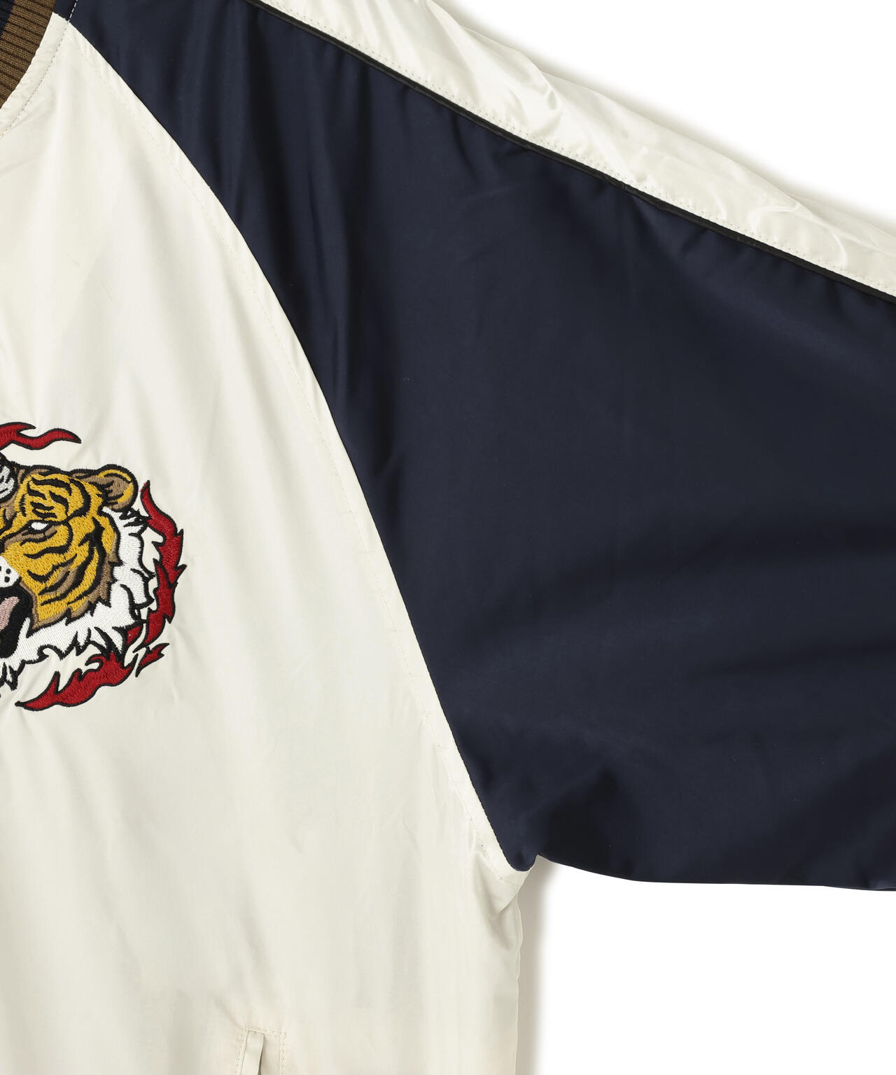 NOT4NERD/ノットフォーナード/HORNED TIGER SATIN SOUVENIR JACKET