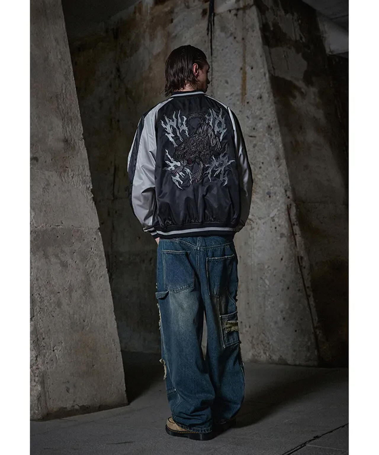 NOT4NERD/ノットフォーナード/CERBERUS SATIN SOUVENIR JACKET | L.H.P