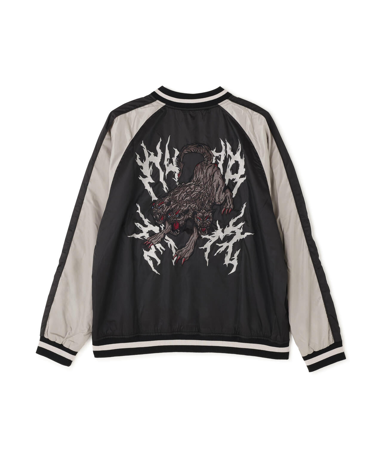 NOT4NERD/ノットフォーナード/CERBERUS SATIN SOUVENIR JACKET
