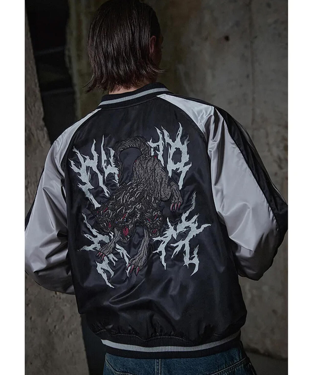 NOT4NERD/ノットフォーナード/CERBERUS SATIN SOUVENIR JACKET | L.H.P