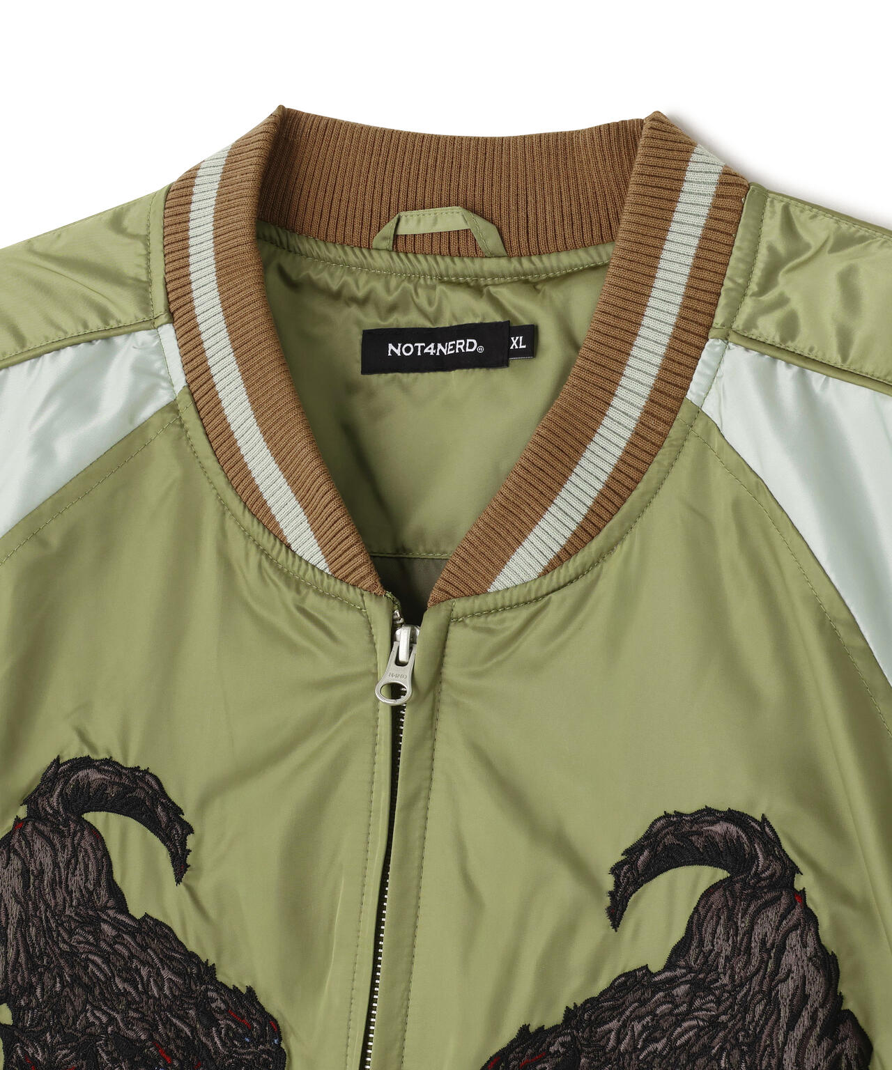 NOT4NERD/ノットフォーナード/CERBERUS SATIN SOUVENIR JACKET | L.H.P