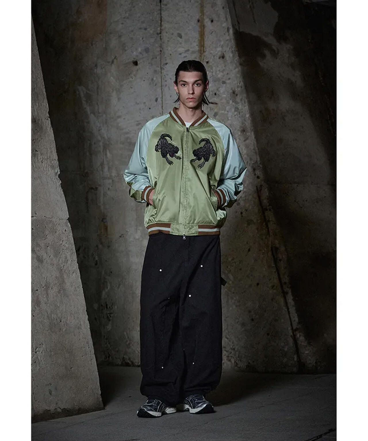 NOT4NERD/ノットフォーナード/CERBERUS SATIN SOUVENIR JACKET | L.H.P