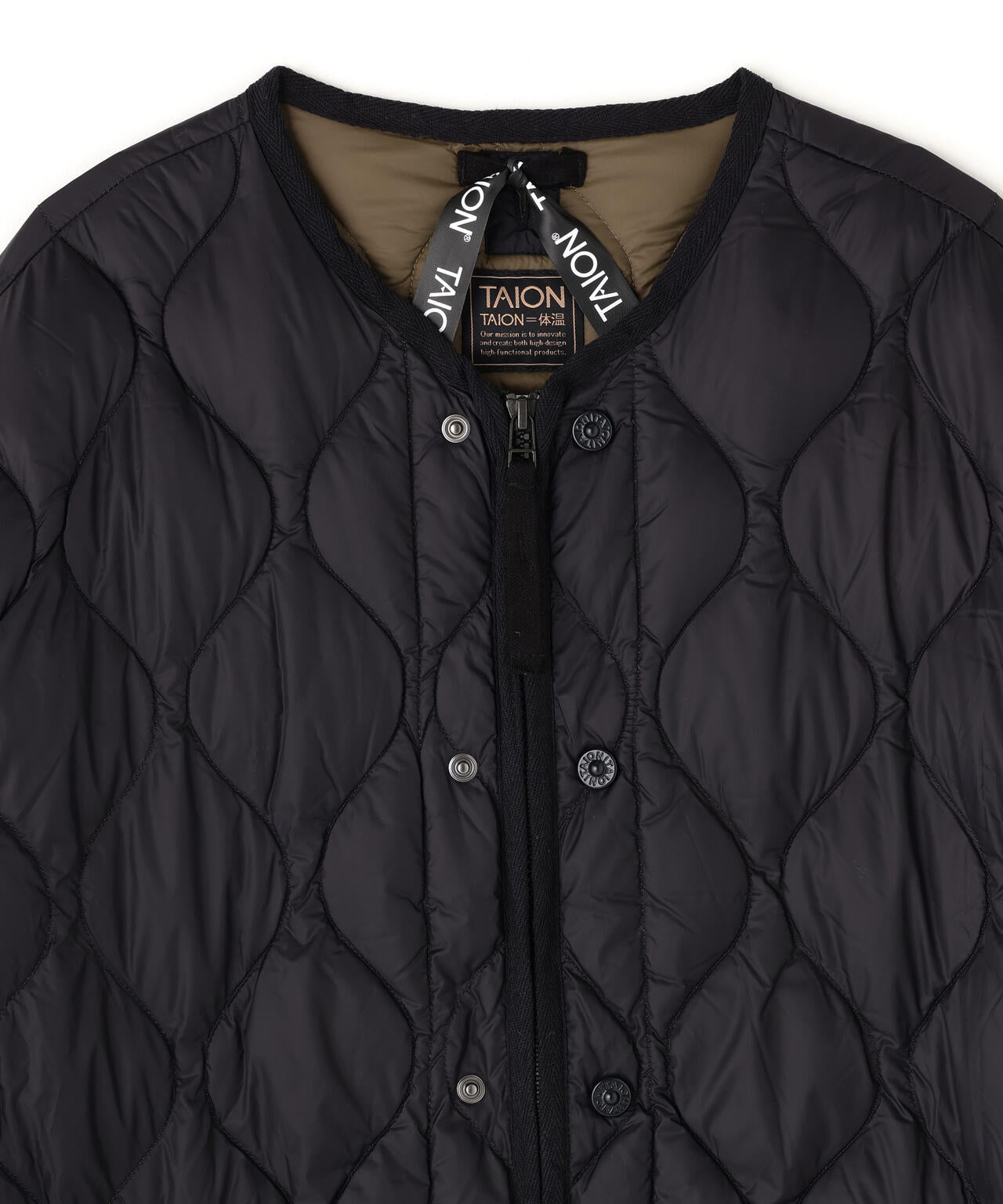 TAION/タイオン/MILITARY M65 LINNER W-ZIP DOWN JACKET【WOMEN