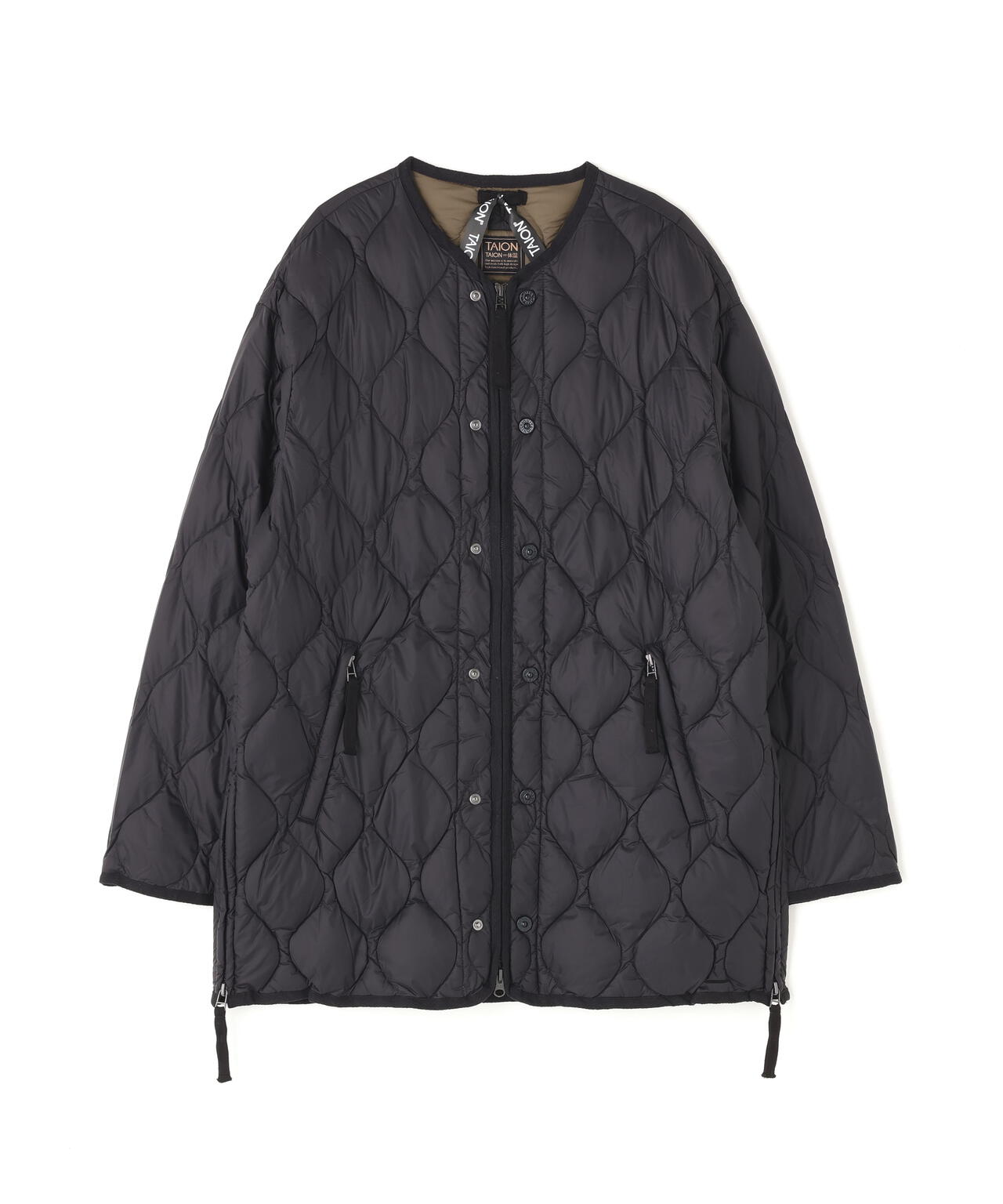 未使用 anytee オリジナル レザージャケット ブルゾン M65 ovy 未使用 anytee オリジナル レザージャケット ブルゾン M65 ovy たい