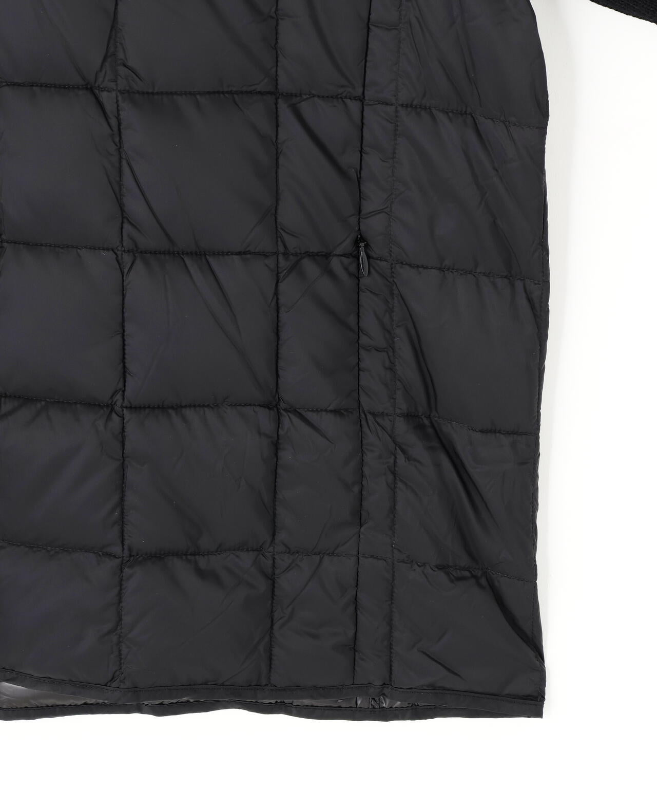 TAION/タイオン/HI NECK DOWN JACKET＋SLEEVE KNIT【MEN】
