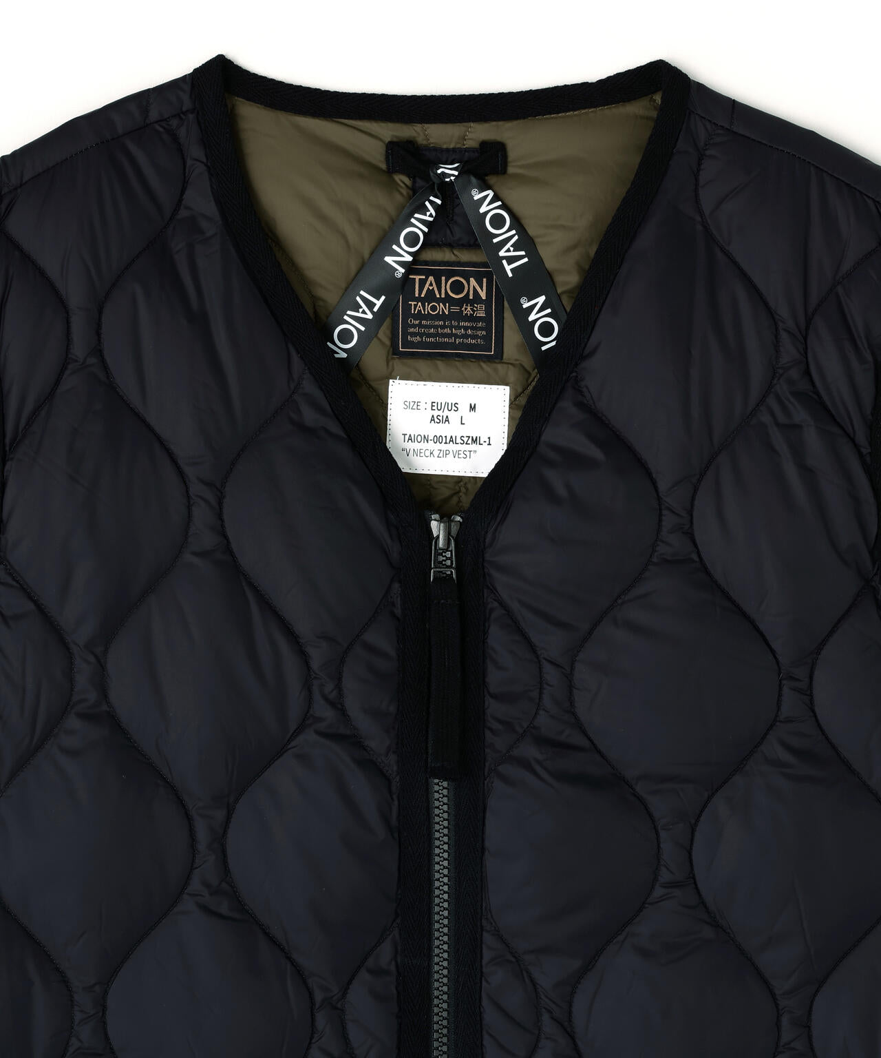 TAION/タイオン/MILITARY V NECK W-ZIP DOWN VEST【WOMEN】 | L.H.P