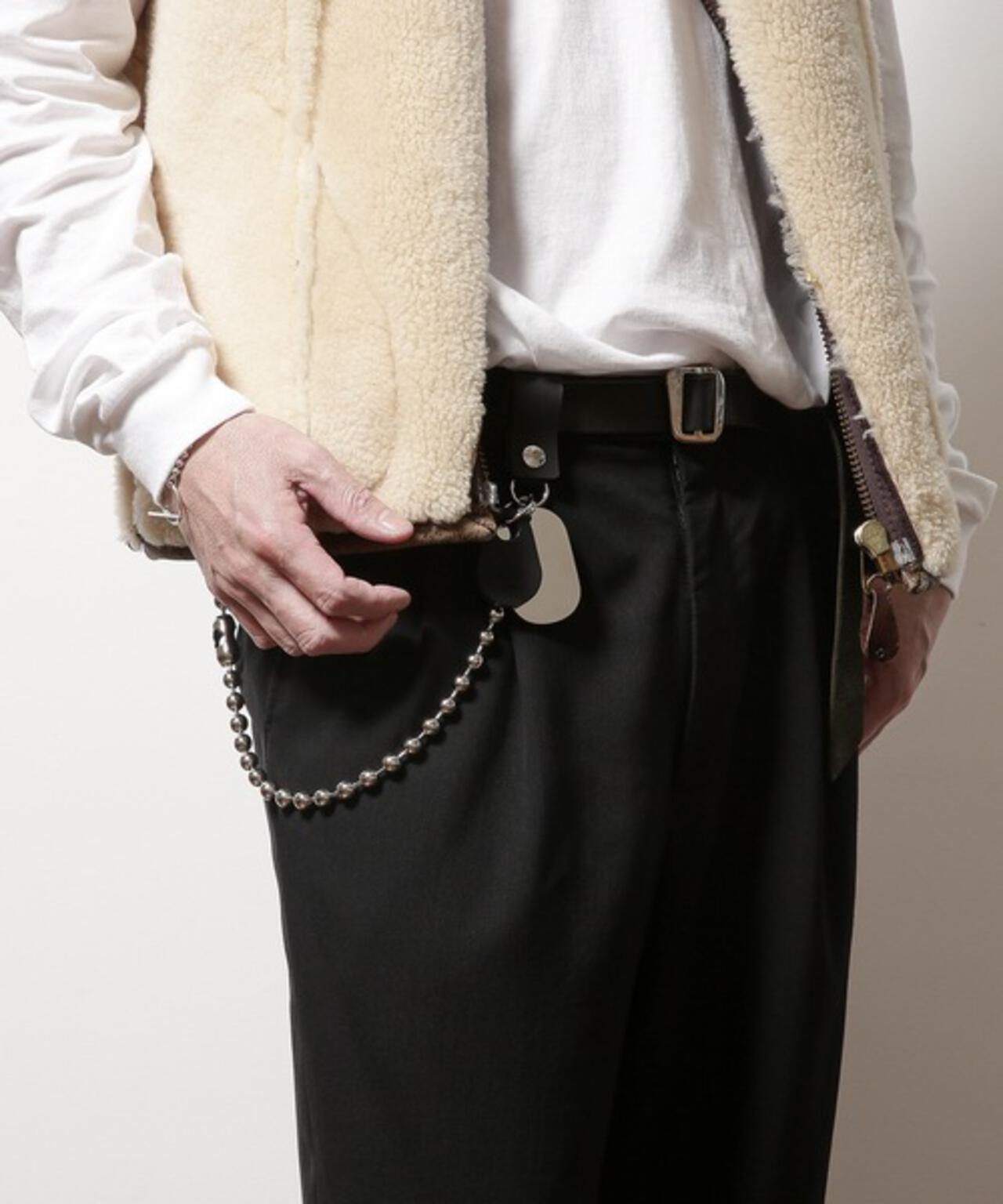 【20/80】トゥエンティーエイティー/KEY CHAIN WITH LEATHER