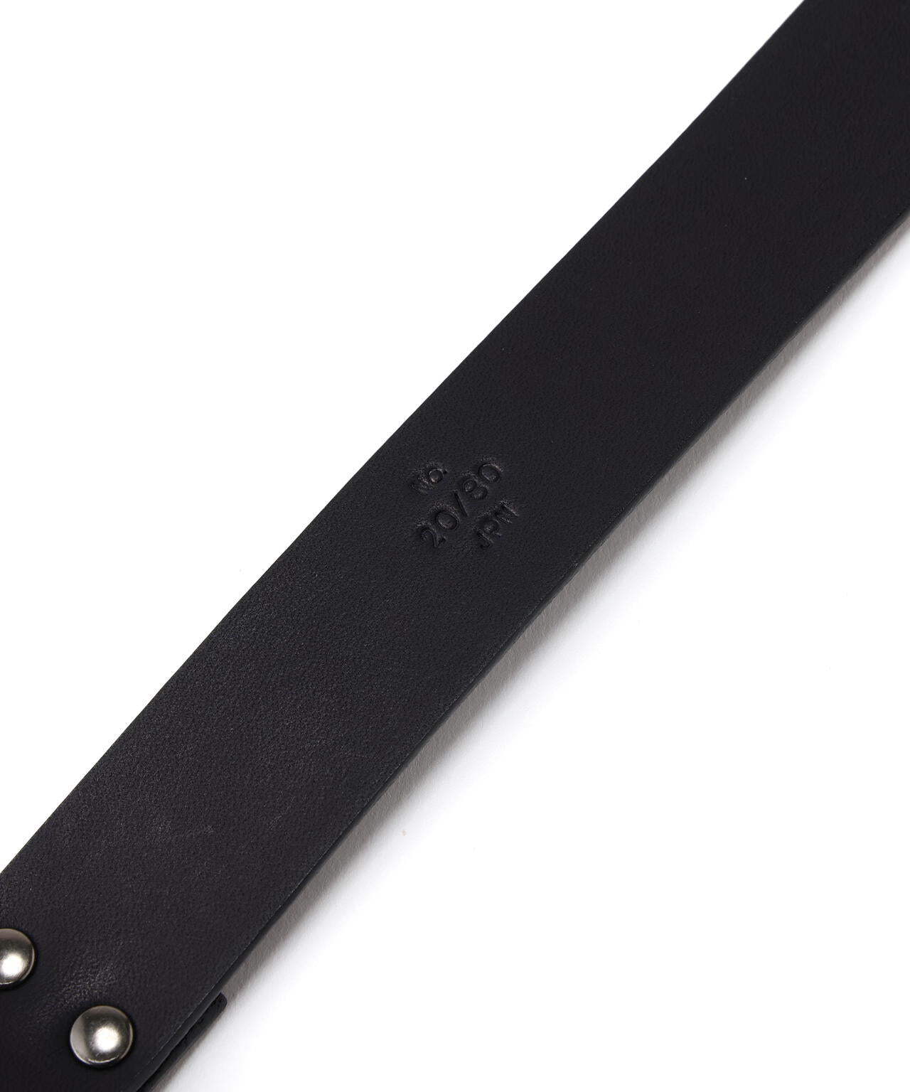 20/80】トゥエンティーエイティー/ TOCHIGI LEATHER TAPE BELT WITH